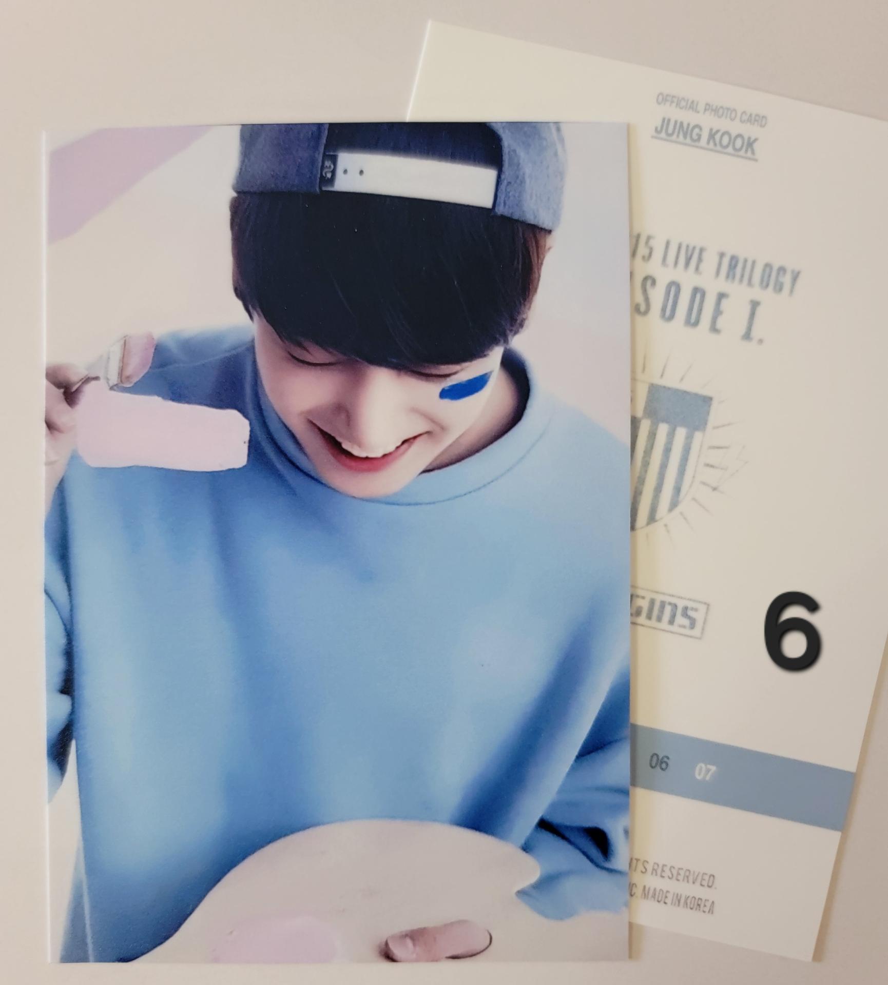 BTS Begins Mini Photo Cards - Jungkook