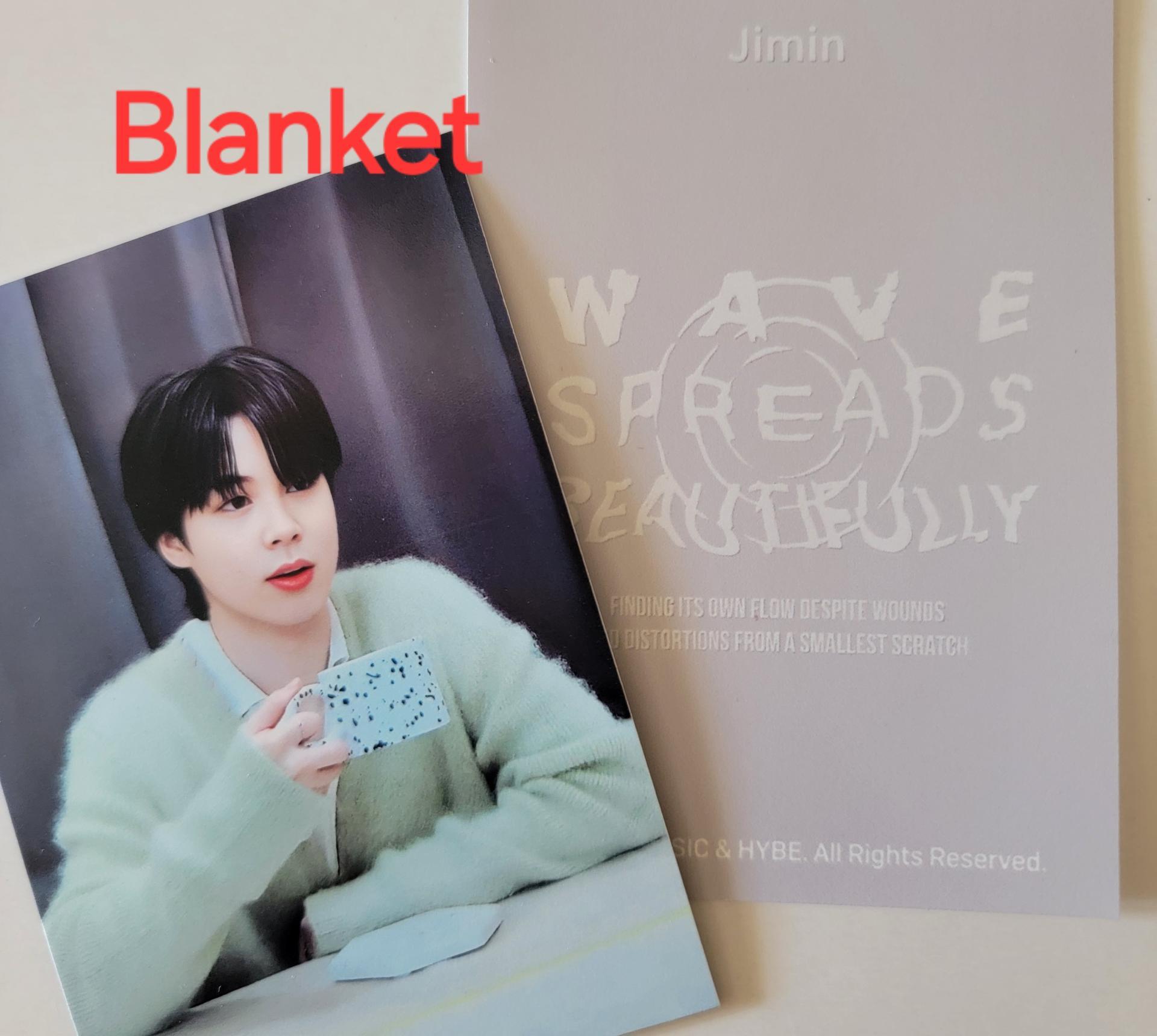 BTS ジミン The Truth Untold 展示会 ブランケット トレカ Jimin : The Truth Untold Merch Photo Cards | Stay DeLulu!