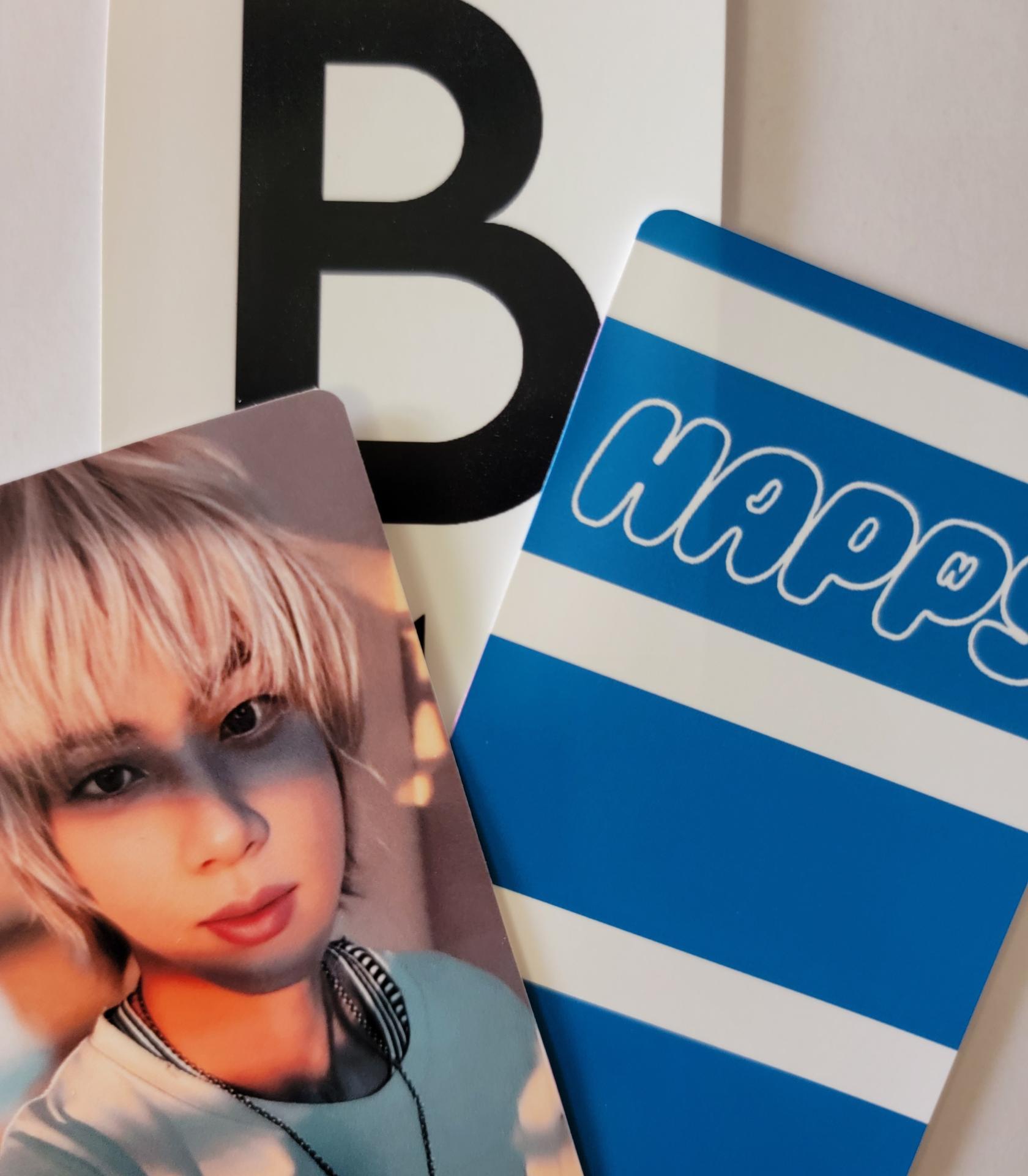 Jin : Happy -Navigate Album Photo Cards