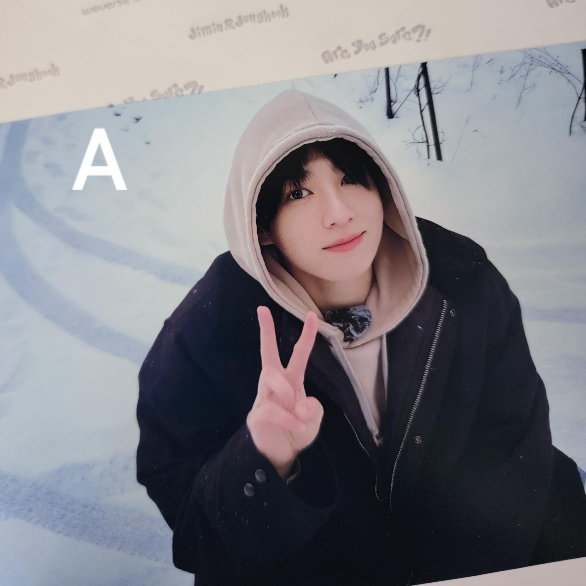BTS - Are You Sure - WV POB Postcards