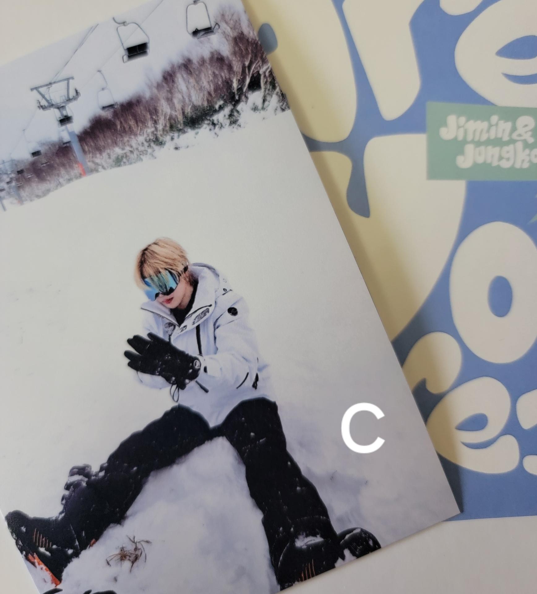 BTS  - Are You Sure - Jimin & Jungkook Postcards