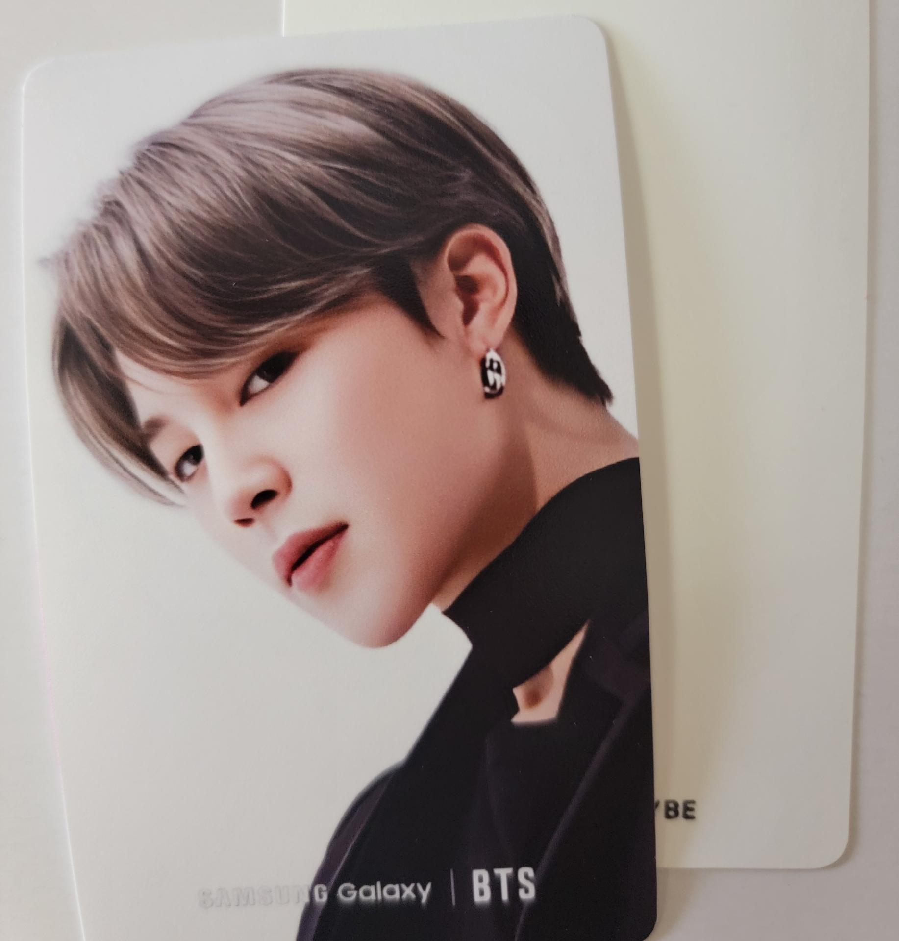 BTS x Samsung Galaxy S21 Latin America Edition Photo Cards  