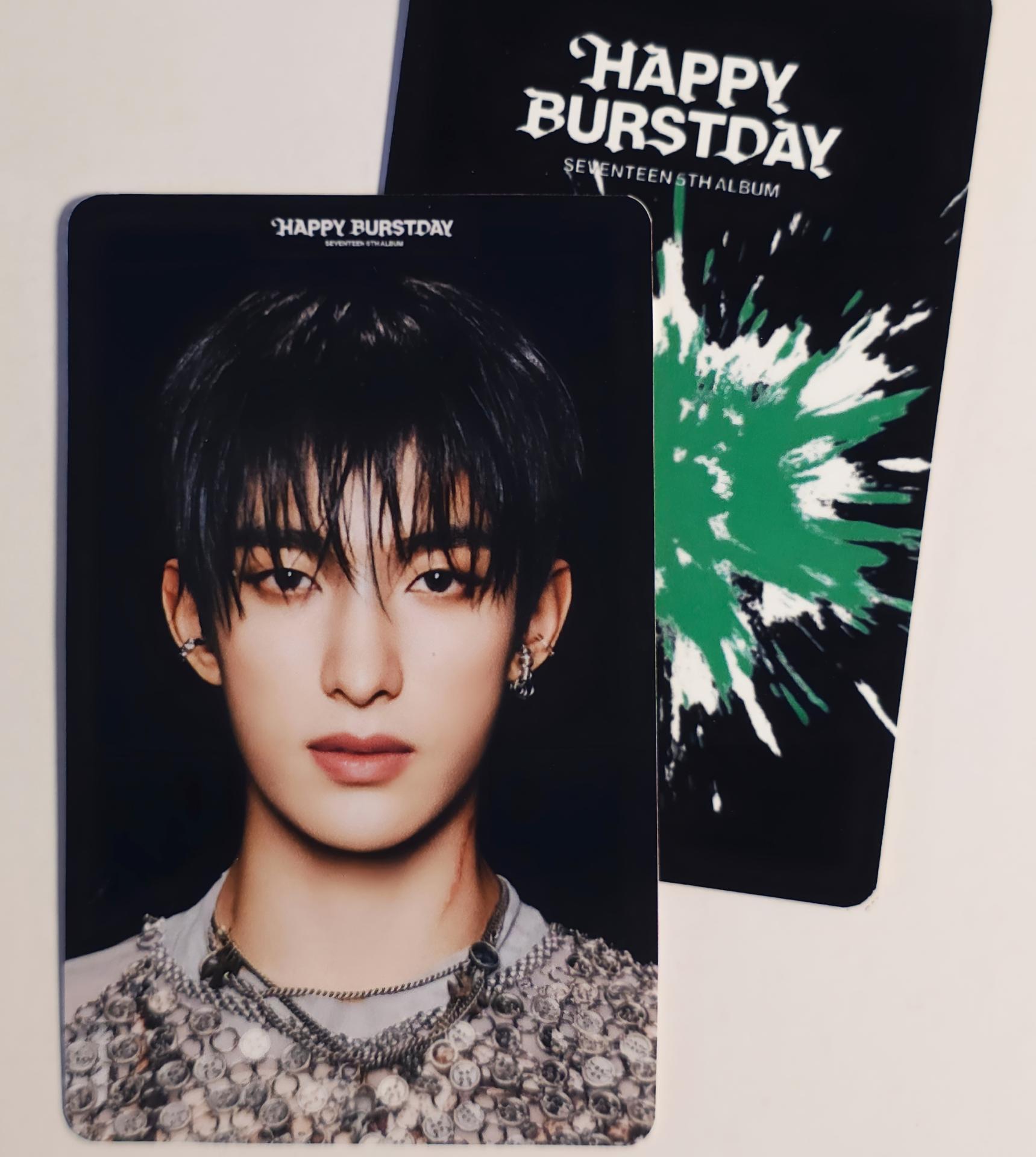 Seventeen Burstday Photocards