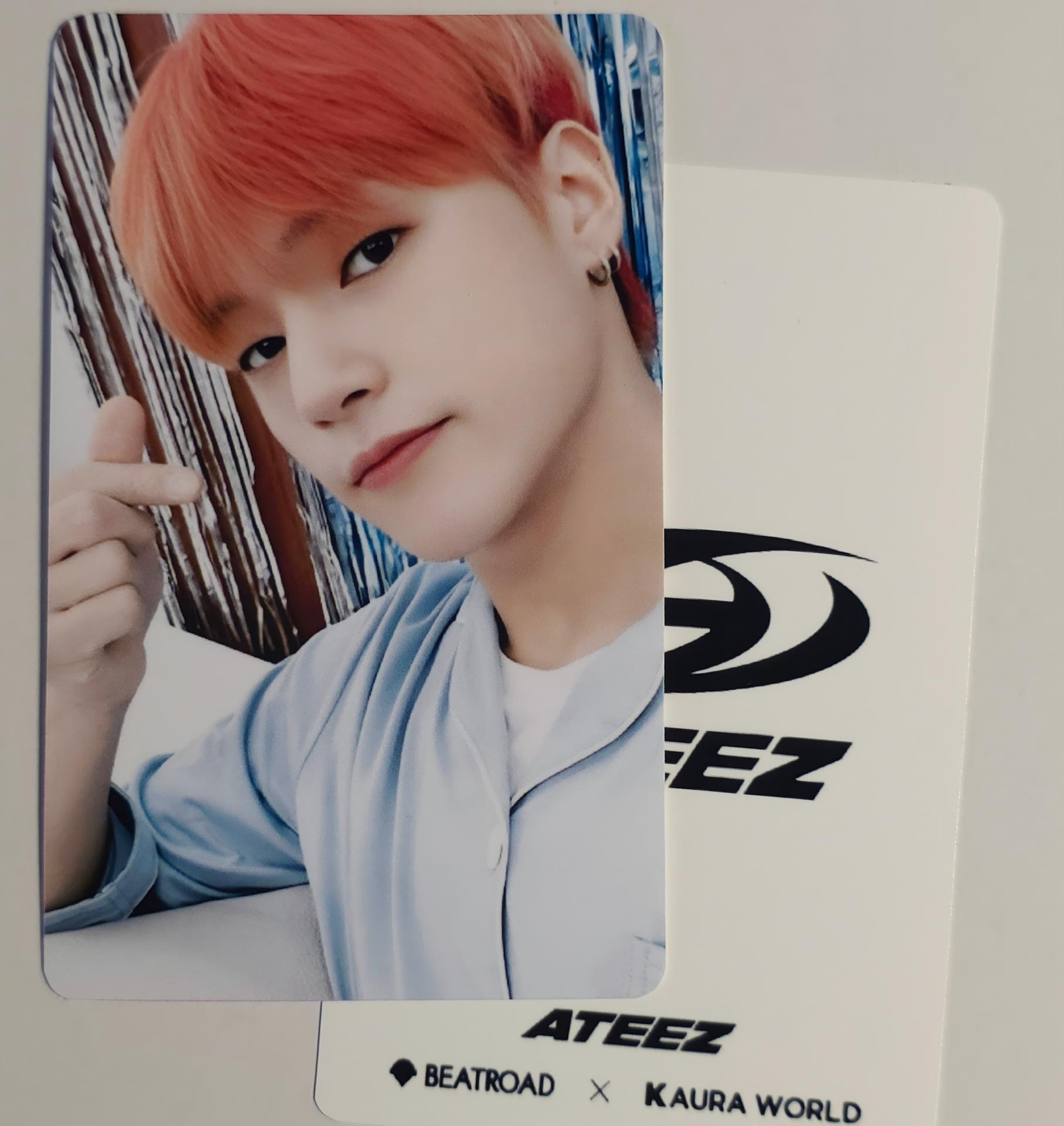 ATEEZ The World Ep 1 Beatroad Digital & NFT Event Ver A Photocards