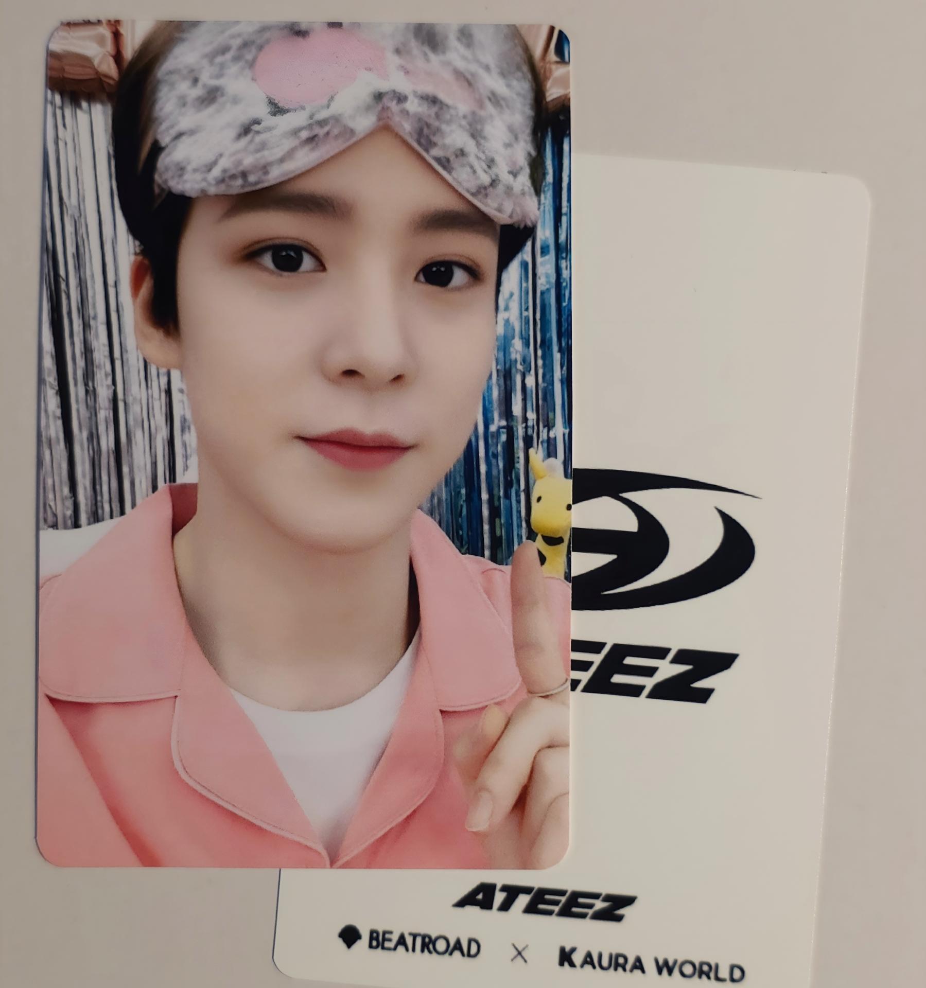 ATEEZ The World Ep 1 Beatroad Digital & NFT Event Ver A Photocards
