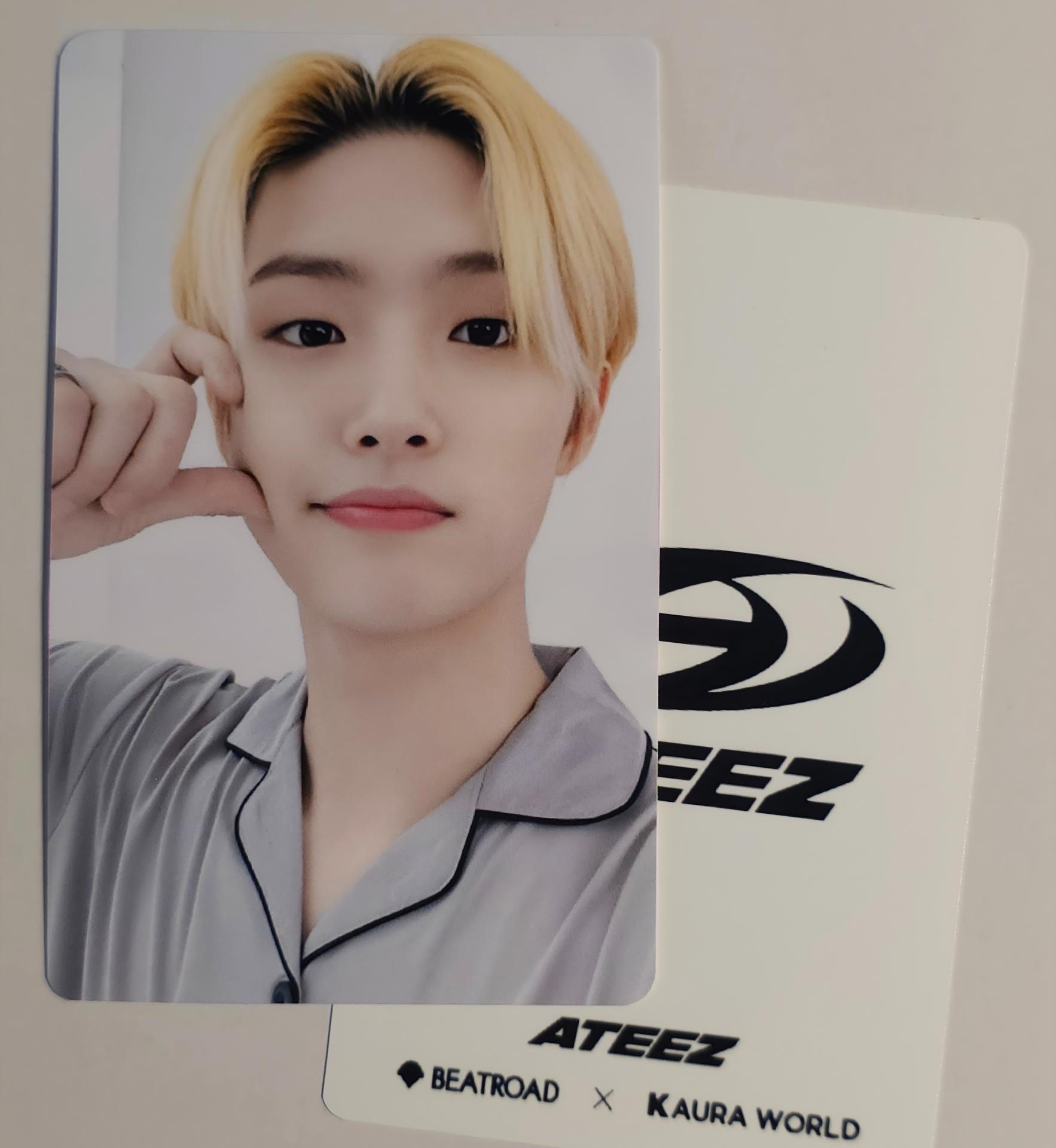 ATEEZ The World Ep 1 Beatroad Digital & NFT Event Ver A Photocards