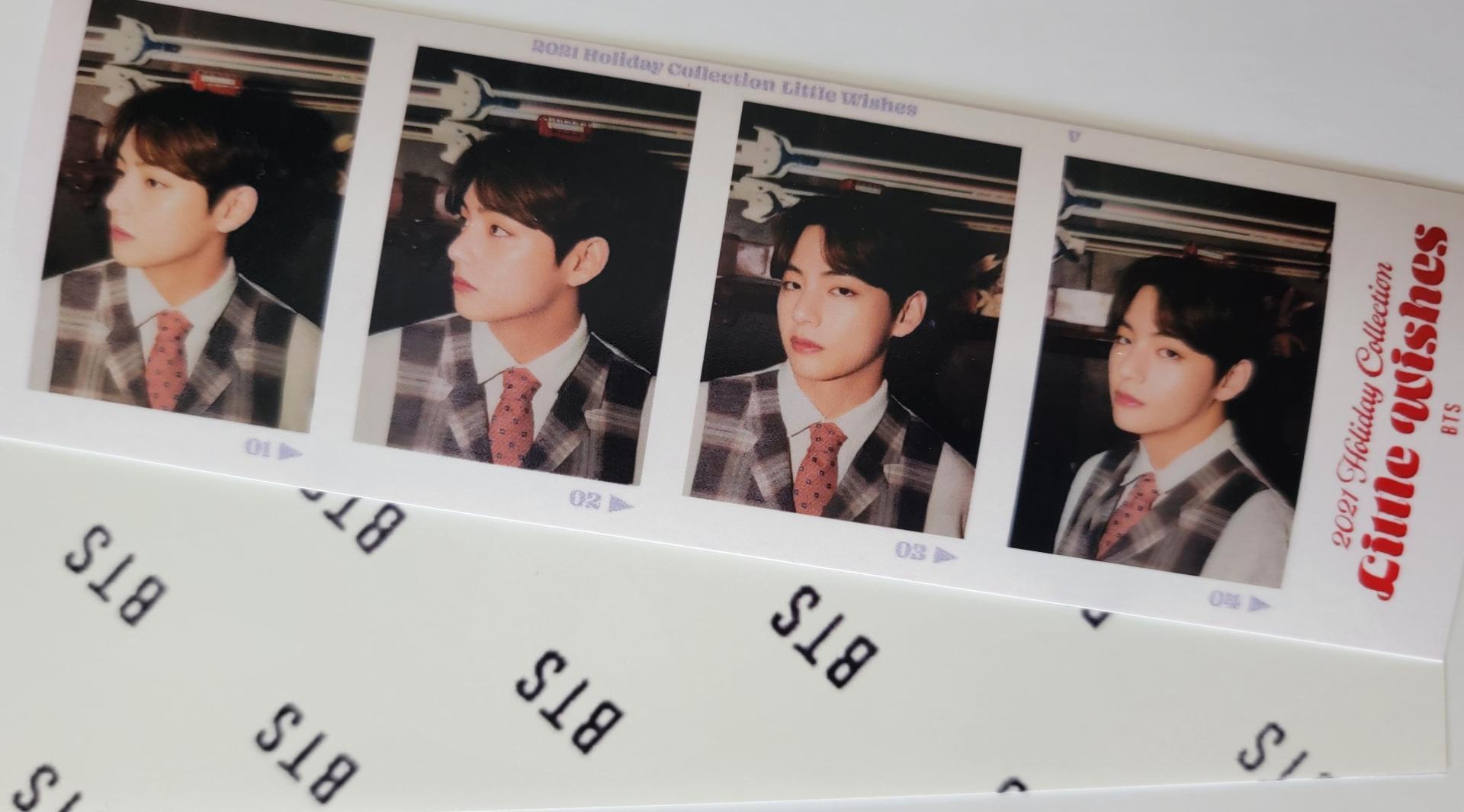BTS - Little Wishes 4 Cut Film Strips