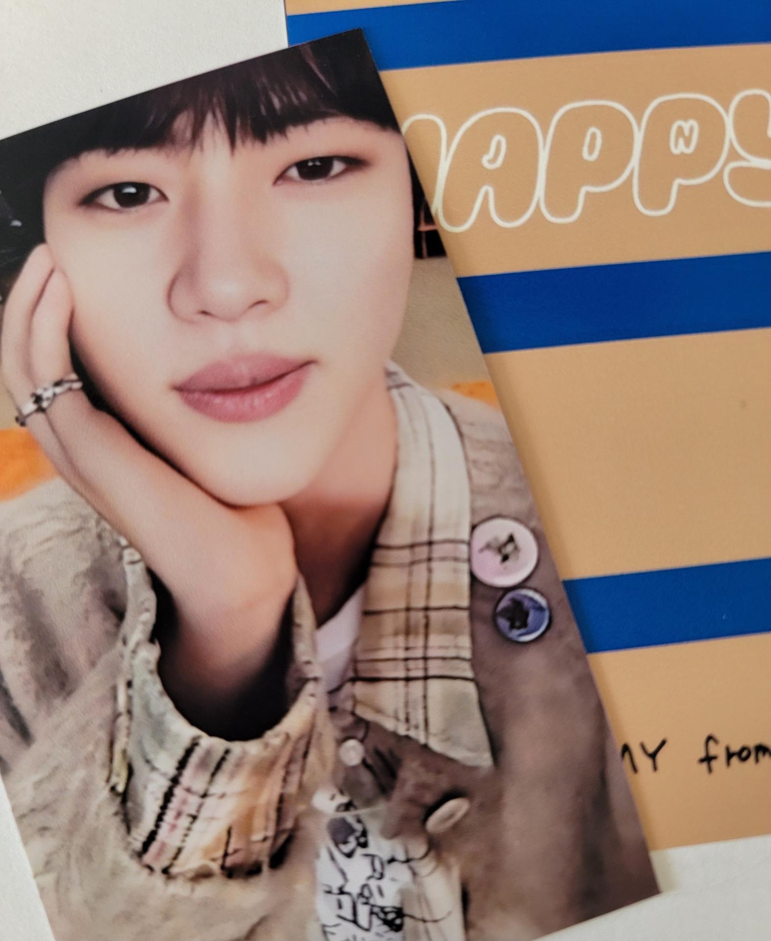 Jin : Happy - Happy Days Photo Card | Stay DeLulu!