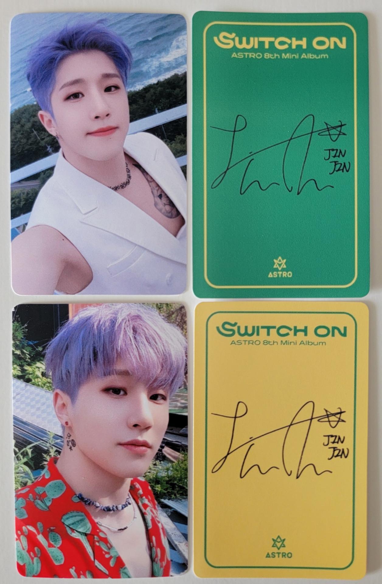 ASTRO : Switch On Online Broadcast Photo Cards  