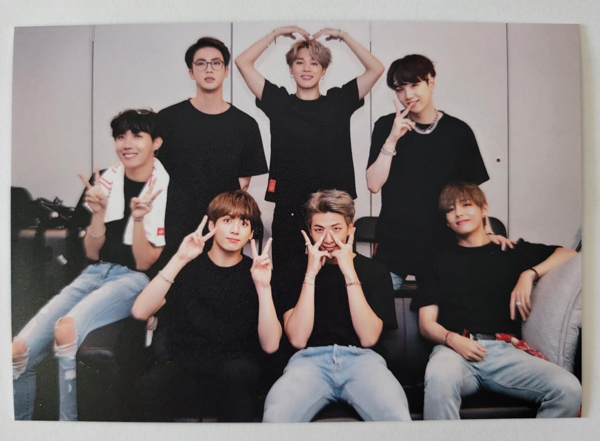 BTS - LY Europe Postcard