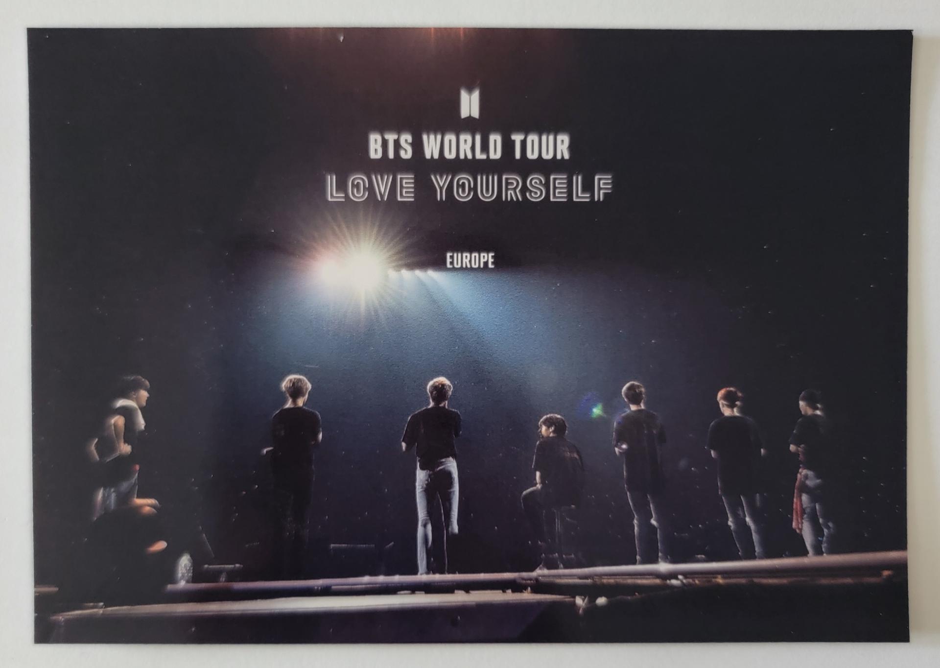 BTS - LY Europe Postcard
