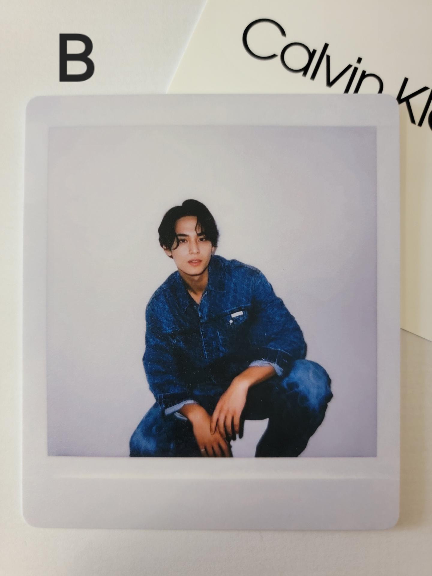 17's Mingyu x CK Polaroid Photocards 