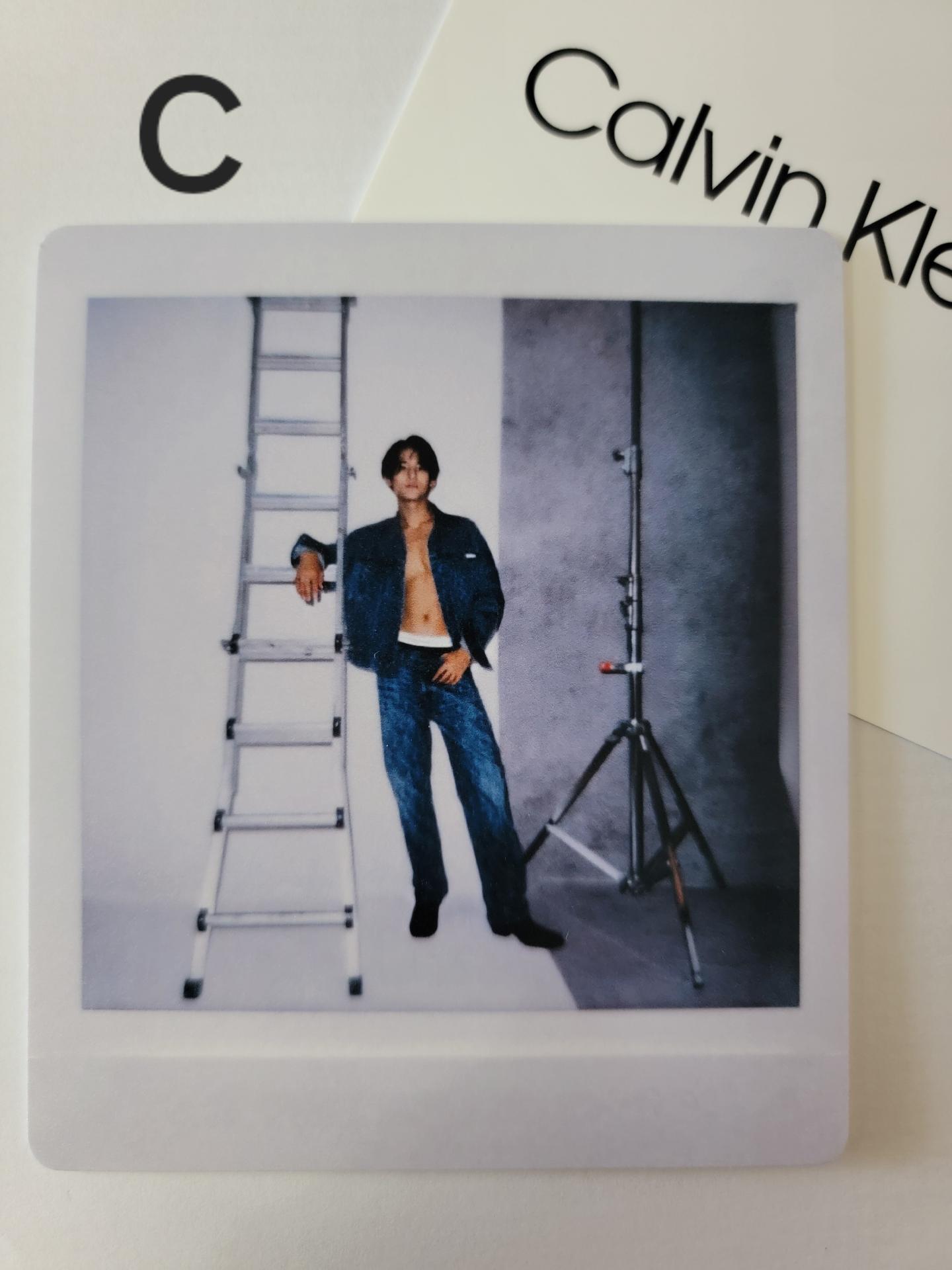 17's Mingyu x CK Polaroid Photocards 