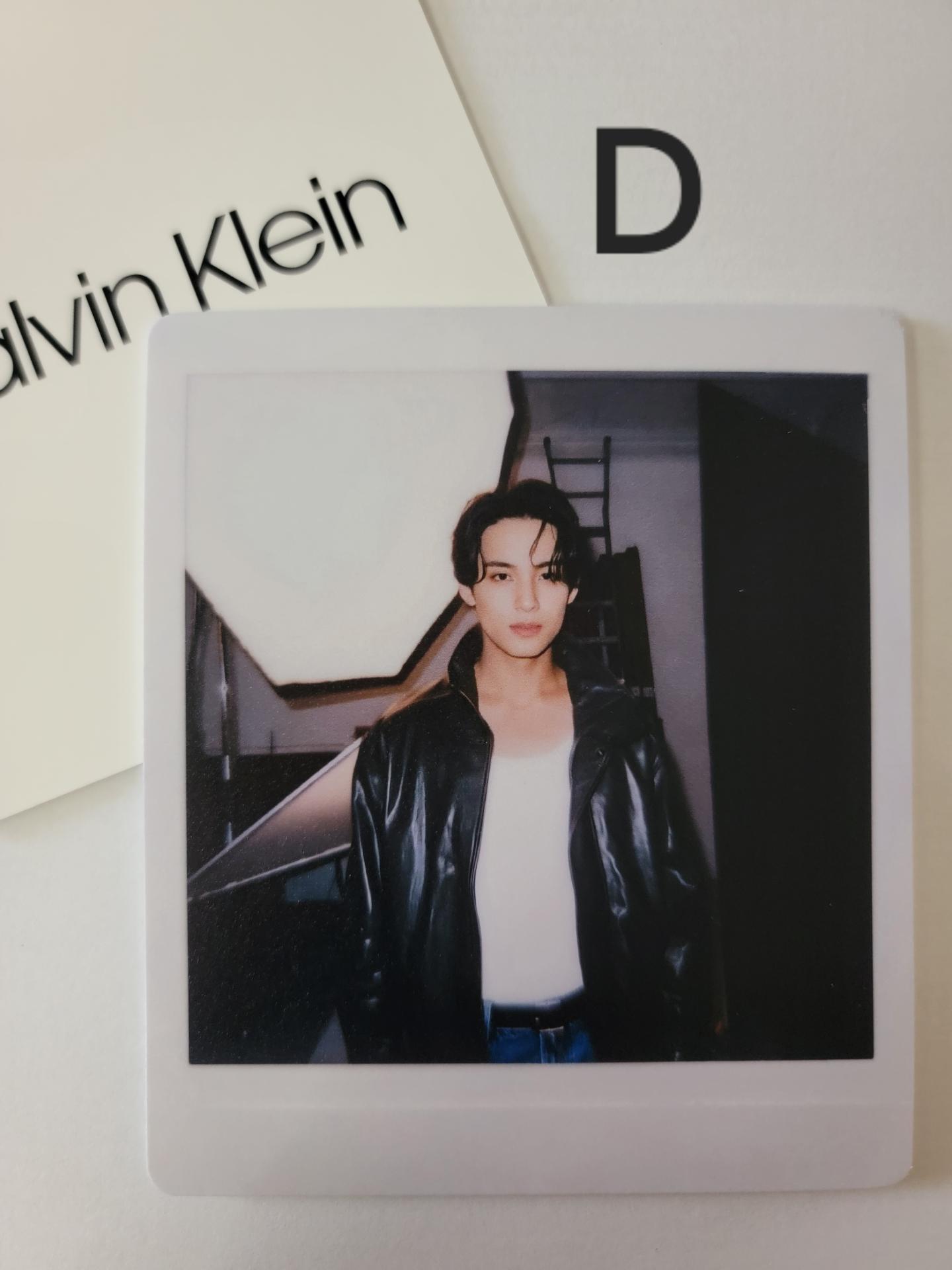 17's Mingyu x CK Polaroid Photocards 