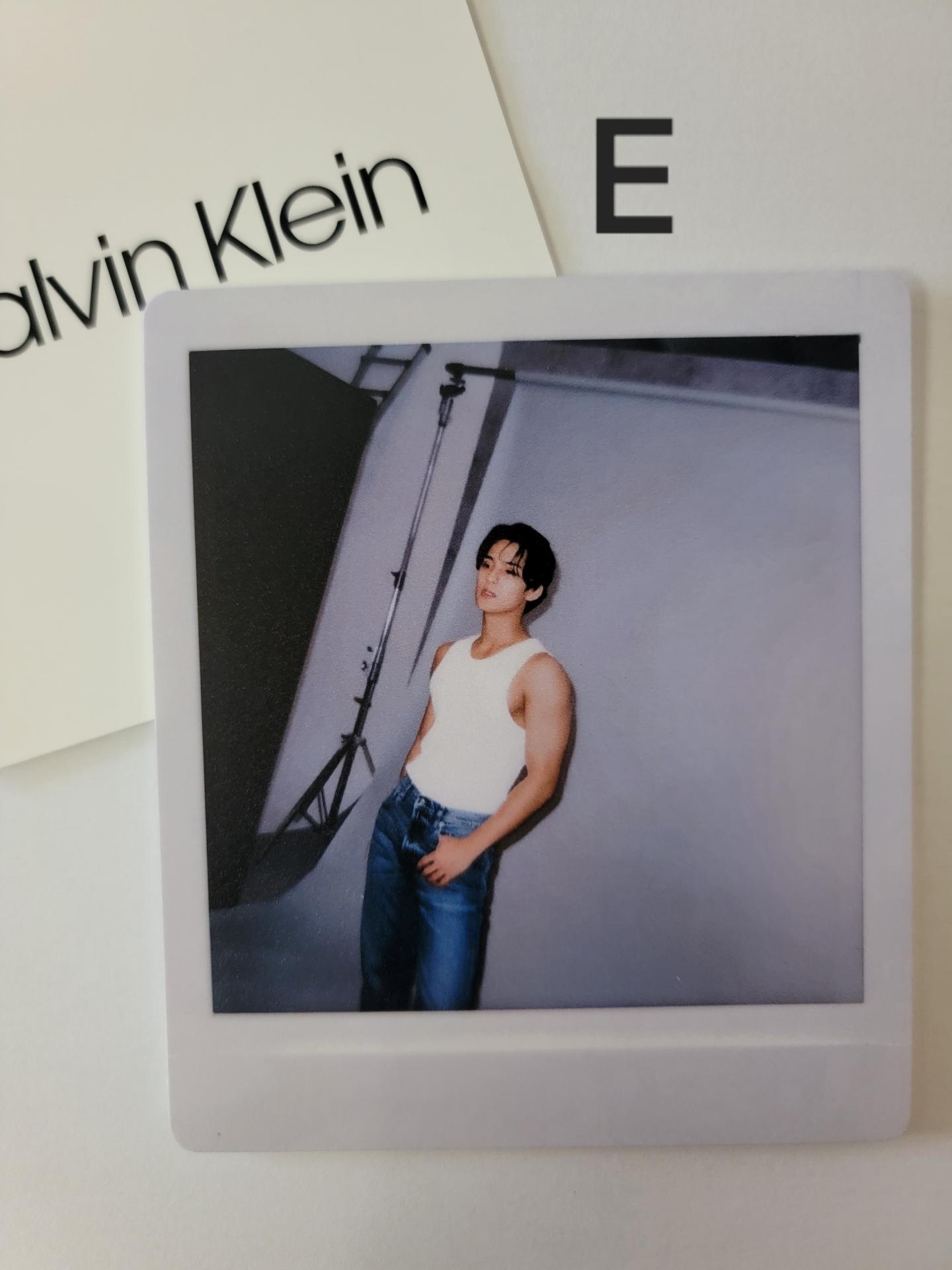 17's Mingyu x CK Polaroid Photocards 