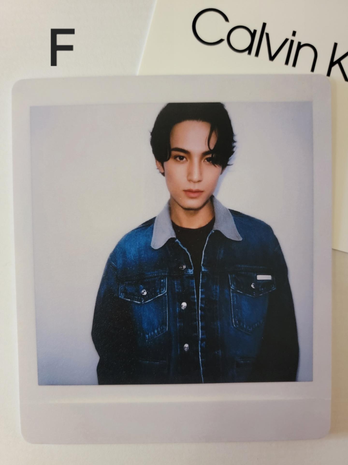 17's Mingyu x CK Polaroid Photocards 
