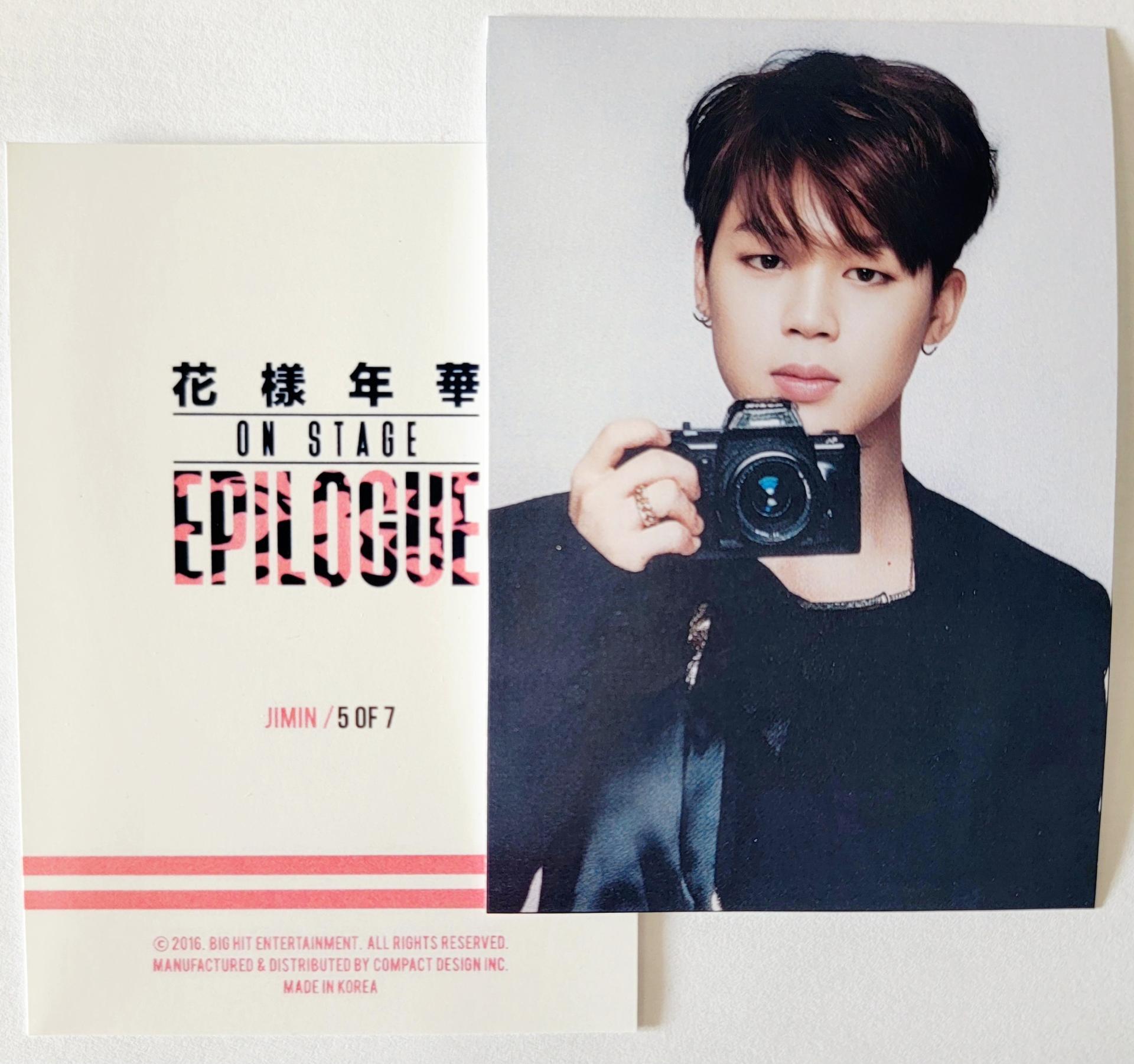 Jimin - HYYH On Stage Epilogue Concert Mini Photo Cards | Stay DeLulu!
