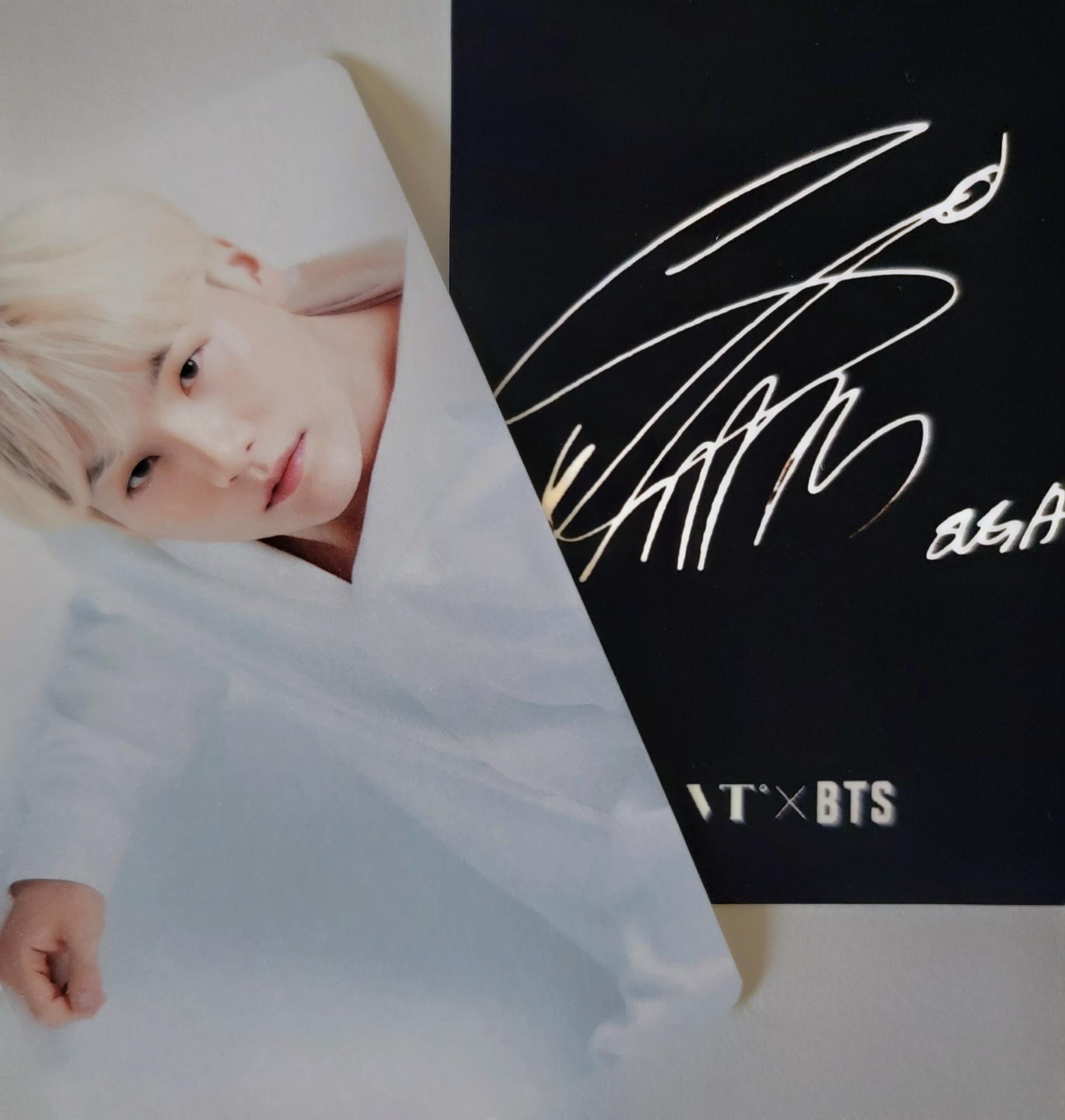 BTS x VT Cosmetics Black Version Photocards