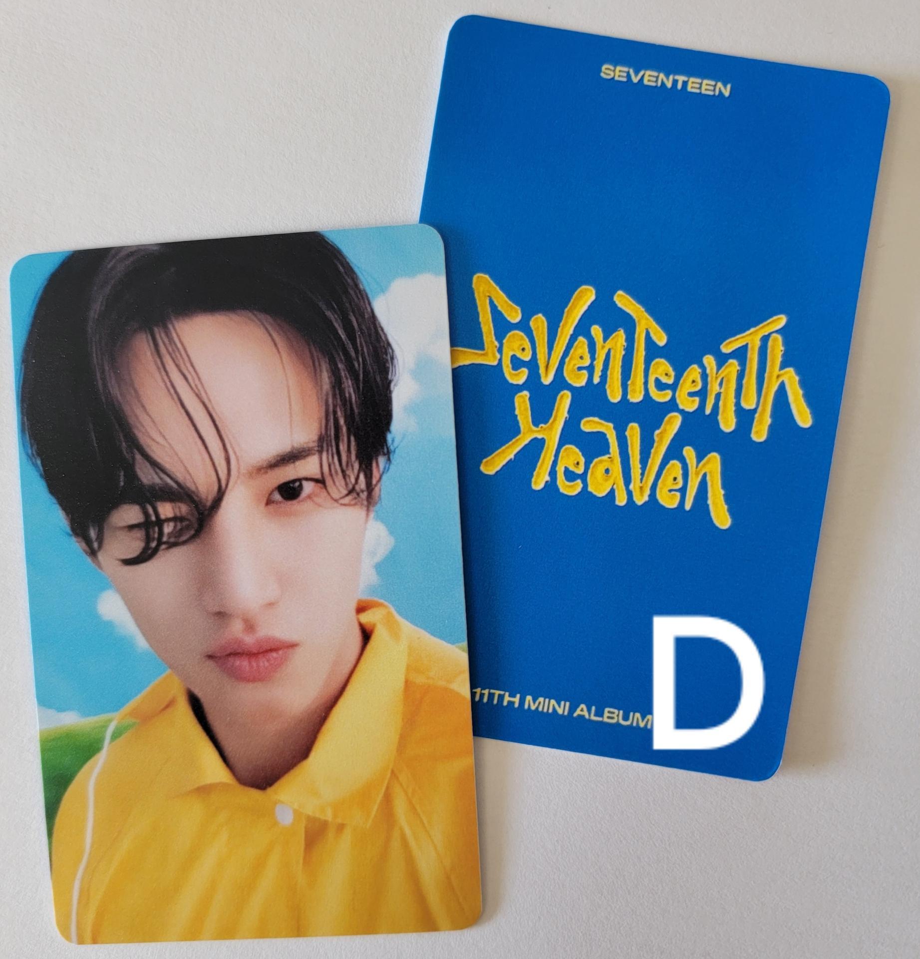 17 - Seventeenth Heaven Carat Version- Mingyu Photocards | Stay