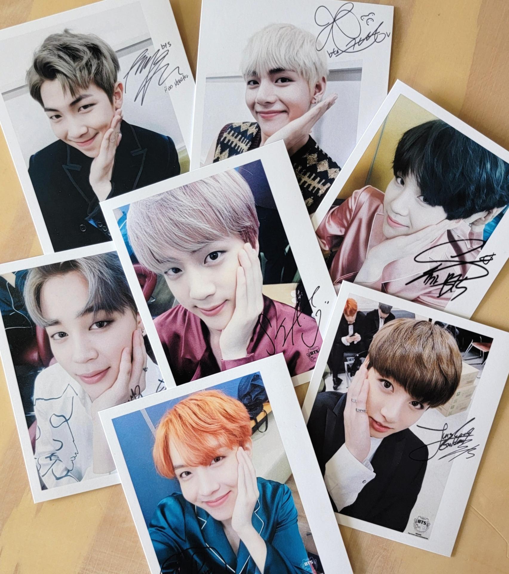 BTS - Cafe Daum Polaroid 