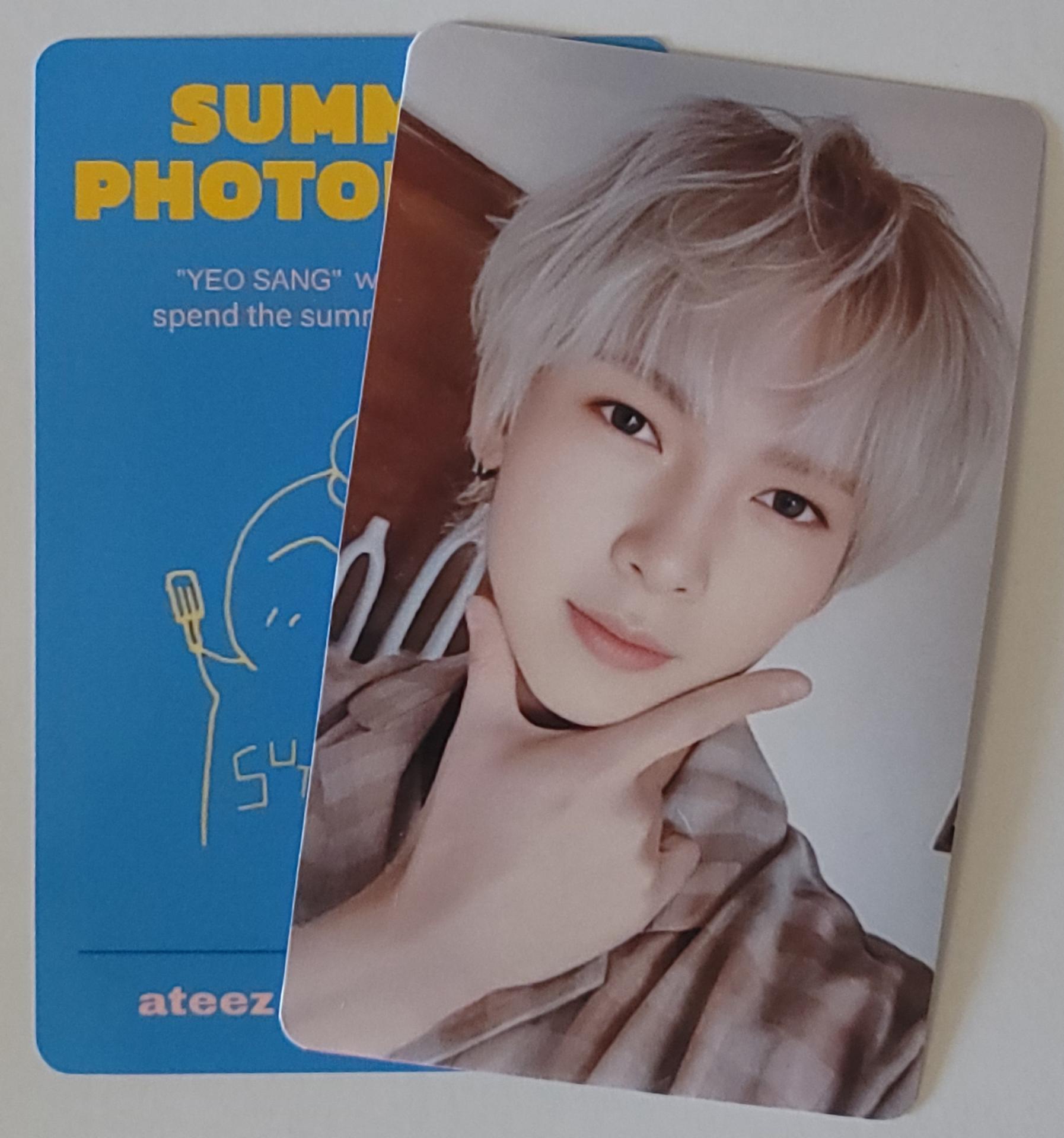 ATEEZ Summer Photobook 2022 KQ Store Photocards | Stay DeLulu!