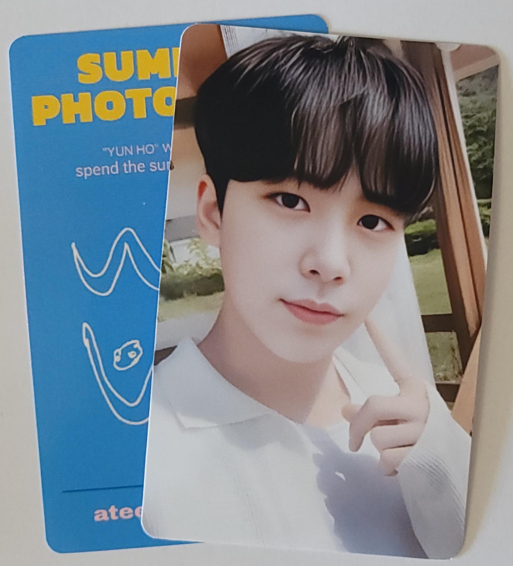 ATEEZ Summer Photobook 2022 KQ Store Photocards