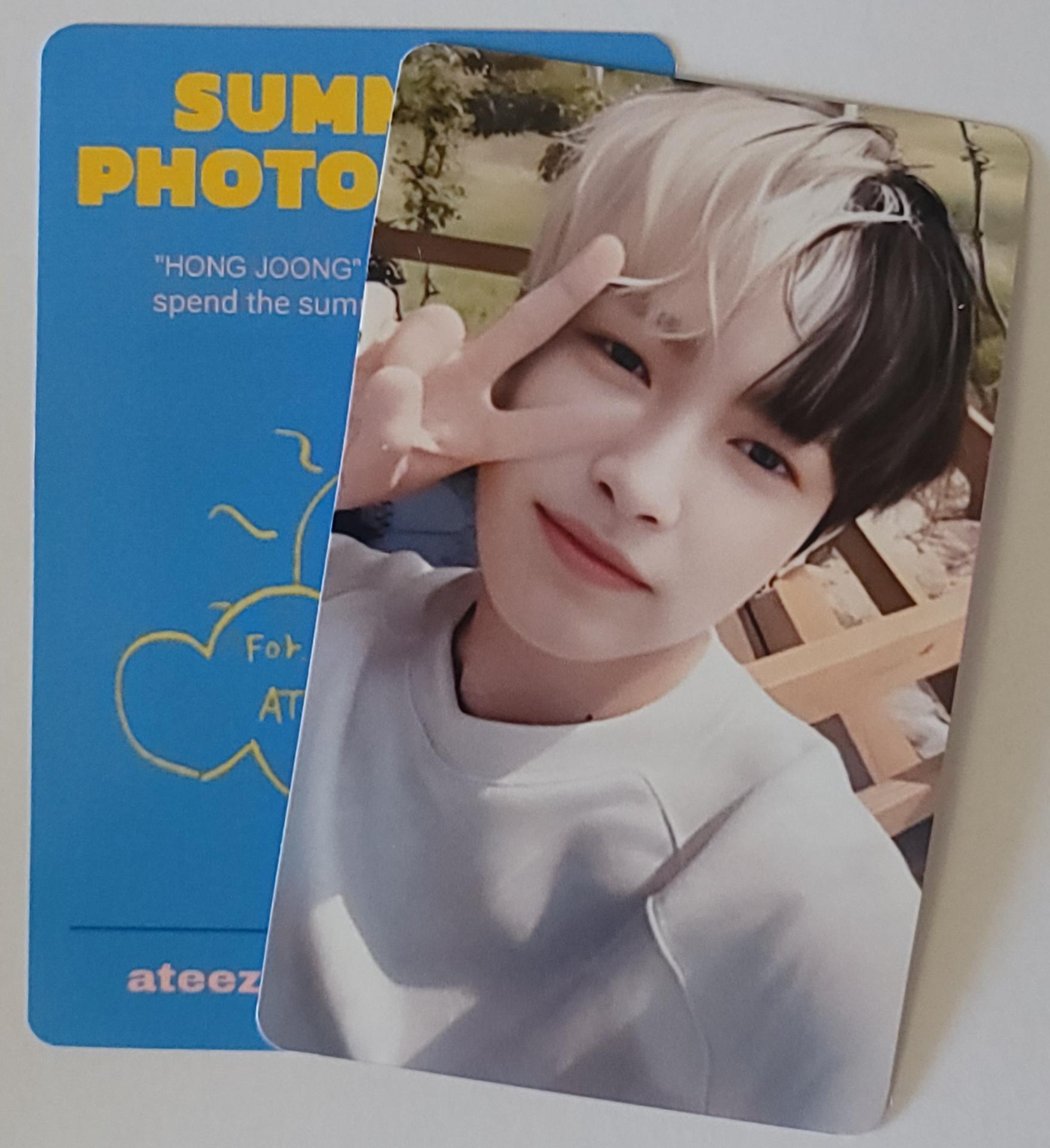 ATEEZ Summer Photobook 2022 KQ Store Photocards | Stay DeLulu!