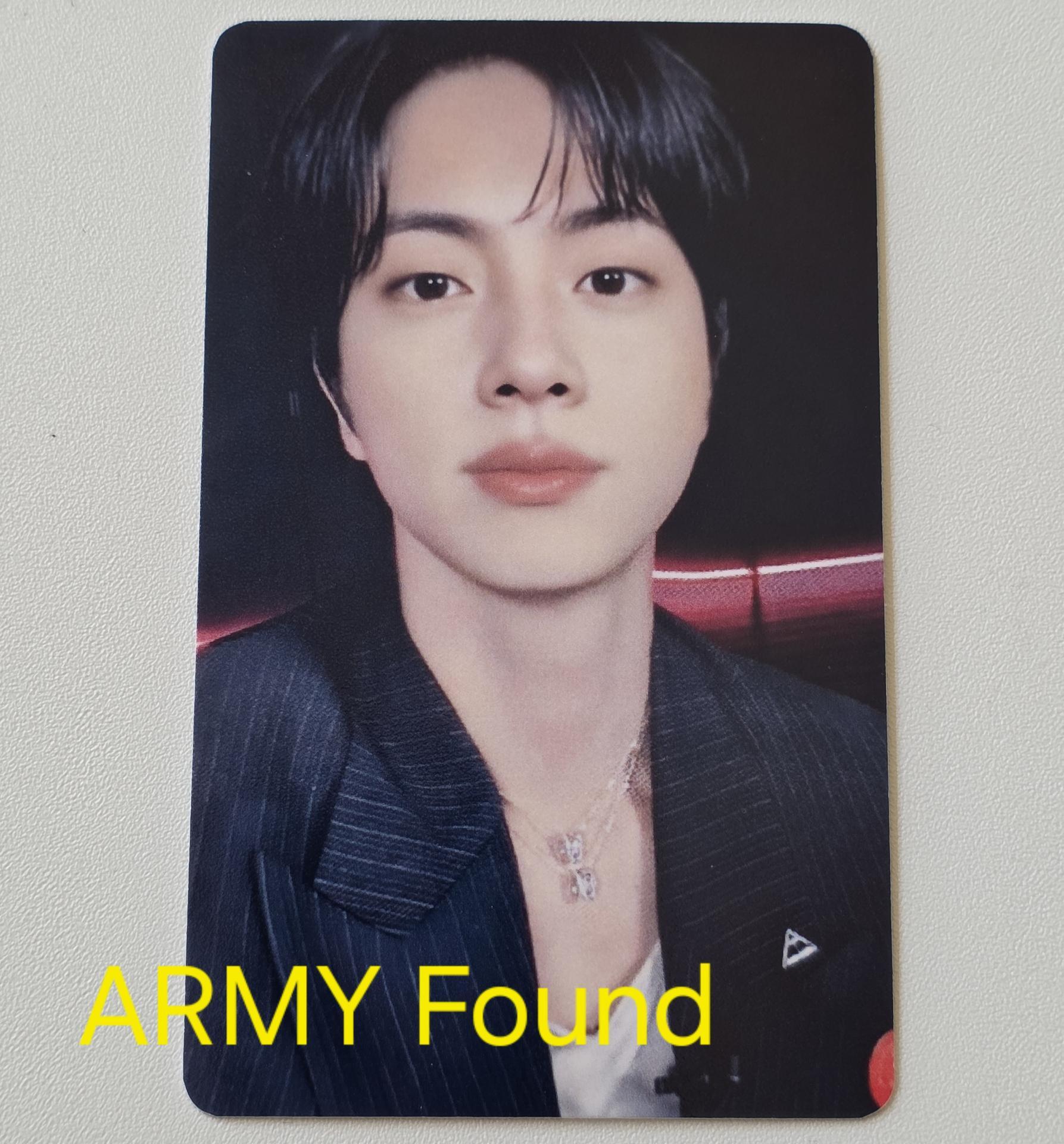 Jin : Echo -  ARMY Found Photocards