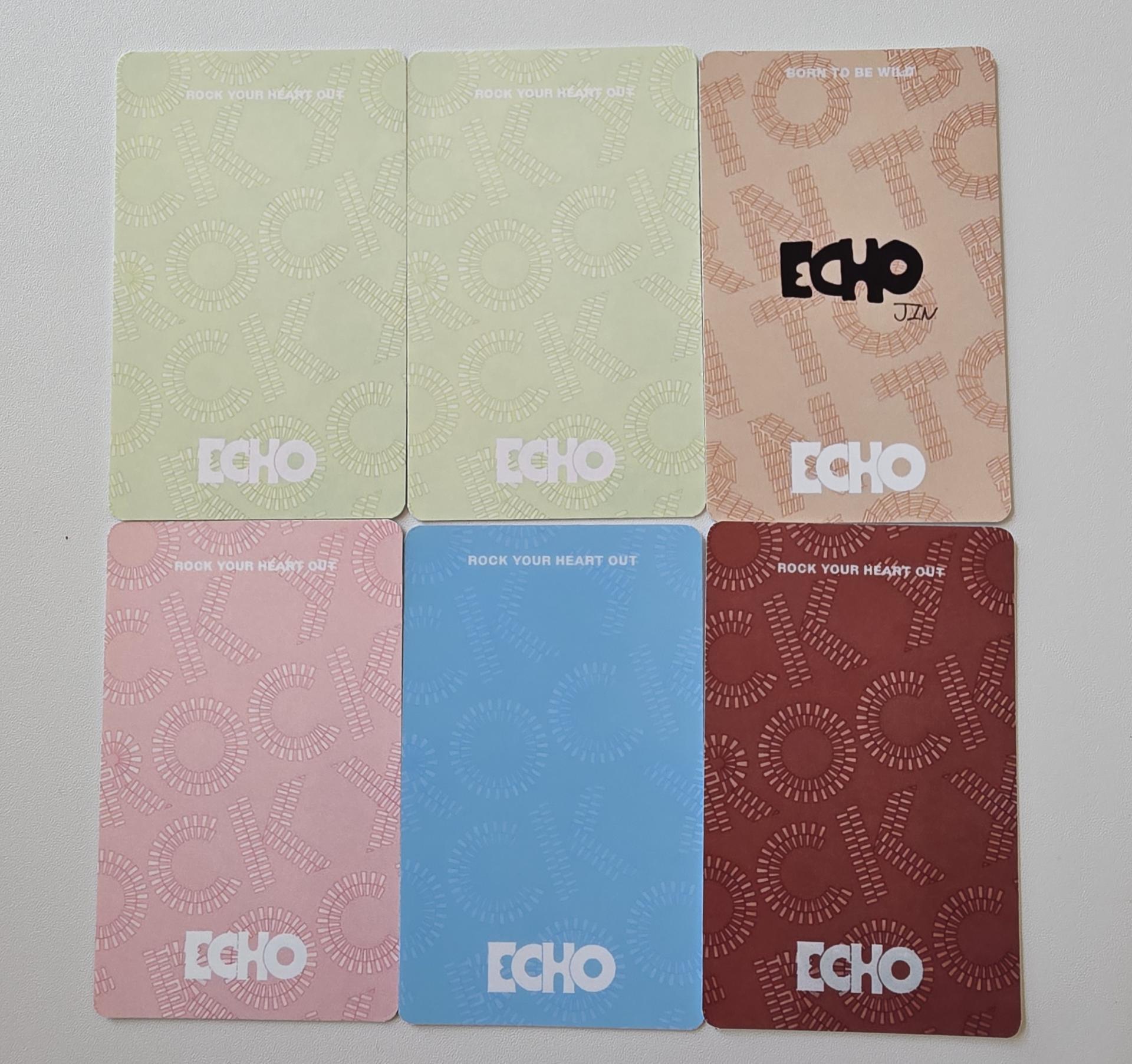Jin : Echo -  International Retail POB Photocards