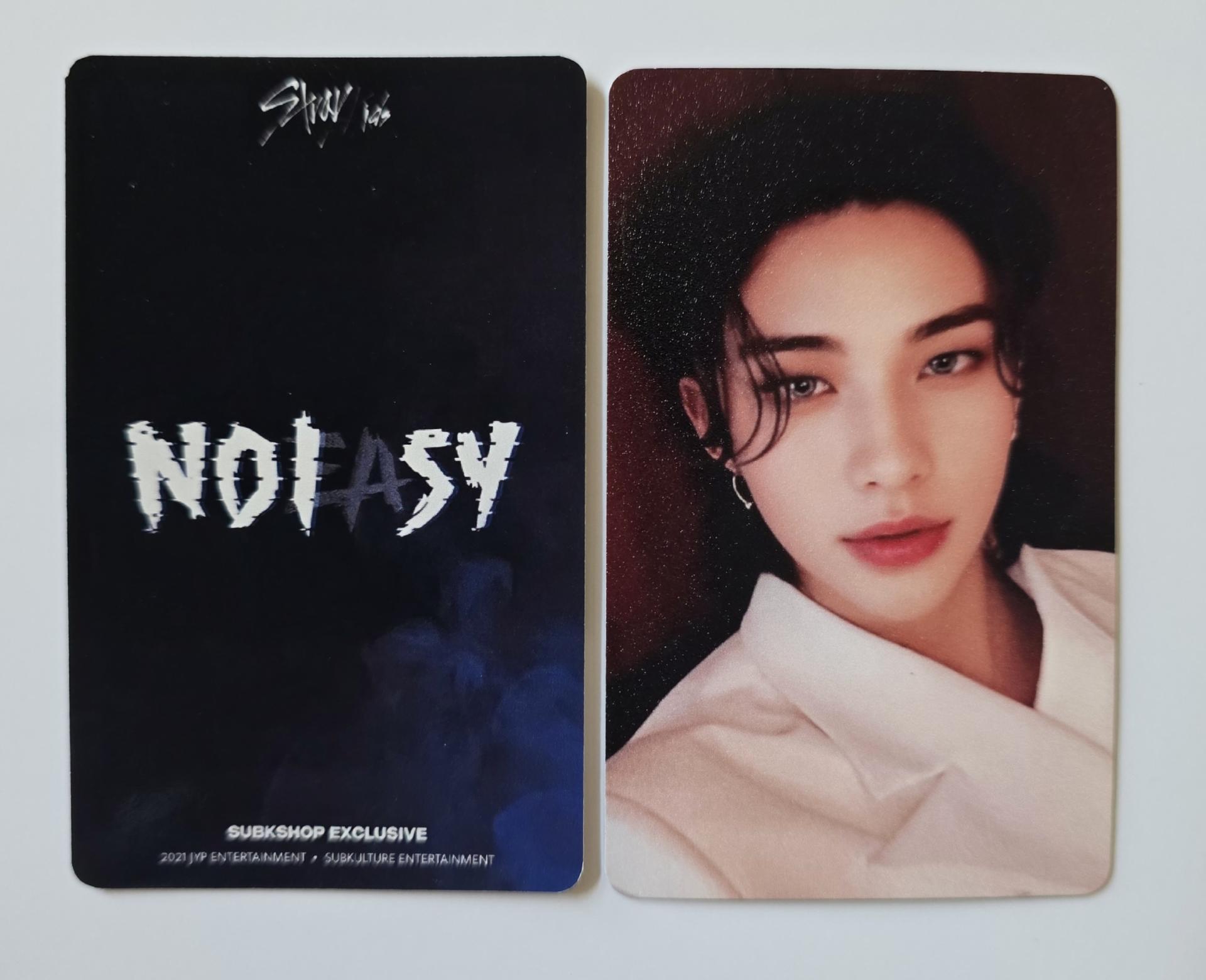 Stray Kids No Easy SUBK Japan Photocards 