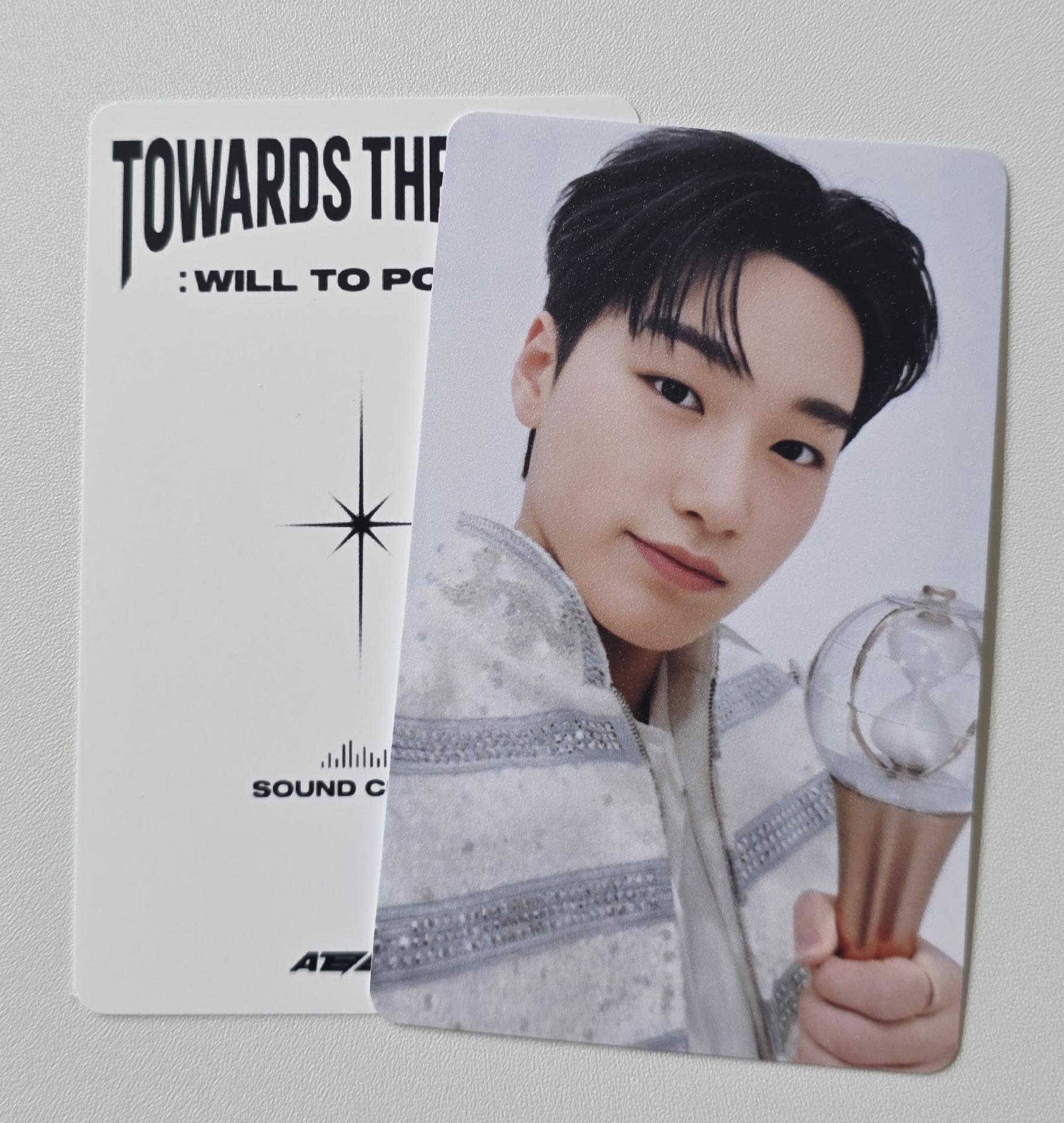 ATEEZ World Tour Towards the Light Seoul Soundcheck Photocards