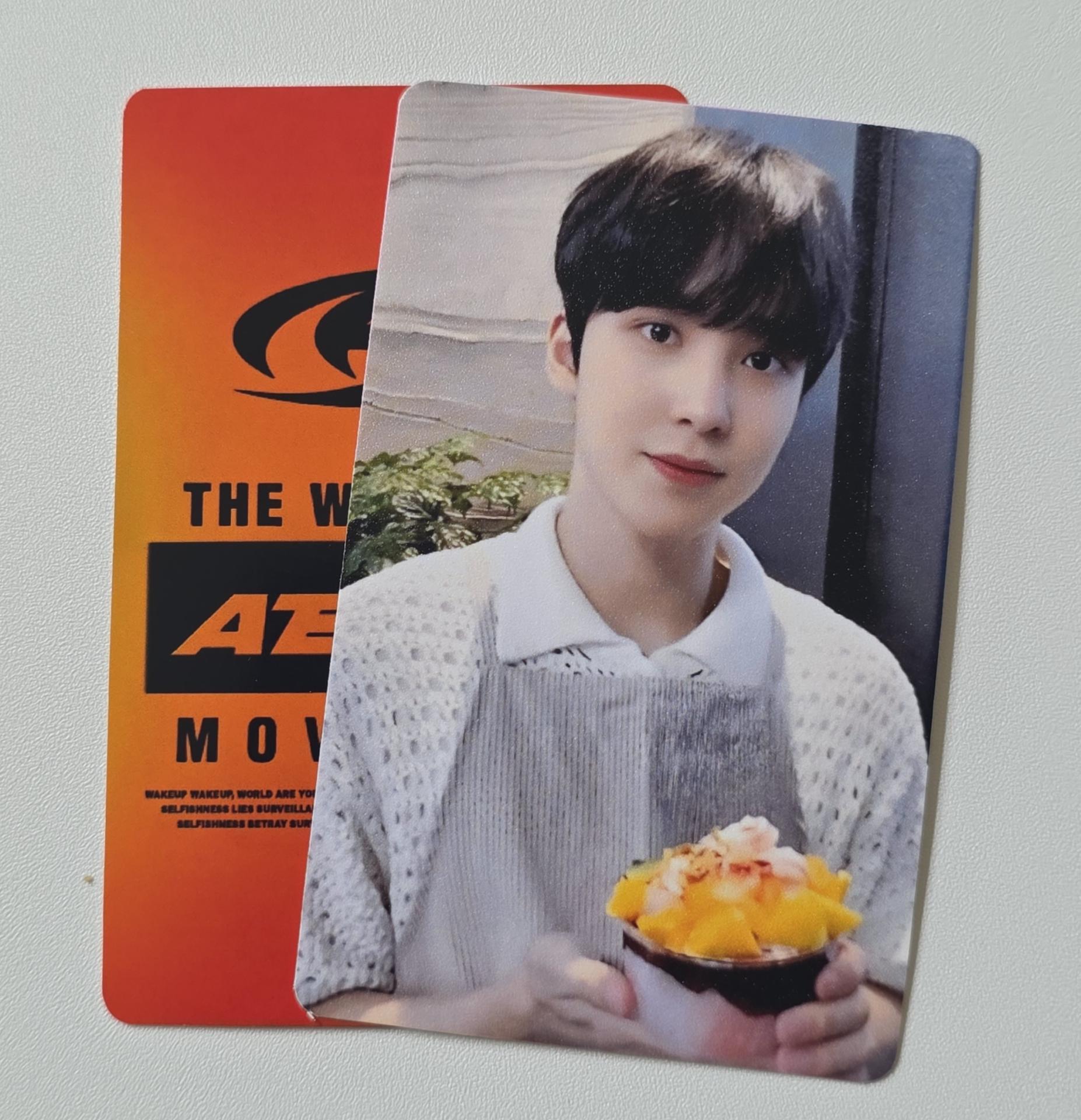 ATEEZ Movement Fan sign Makestar Cafe Staff Photocards