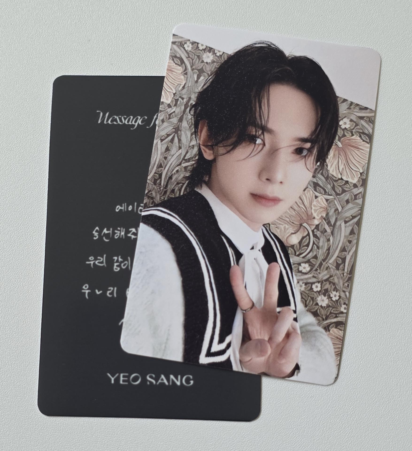 ATEEZ 4th Membership Kit Photocards