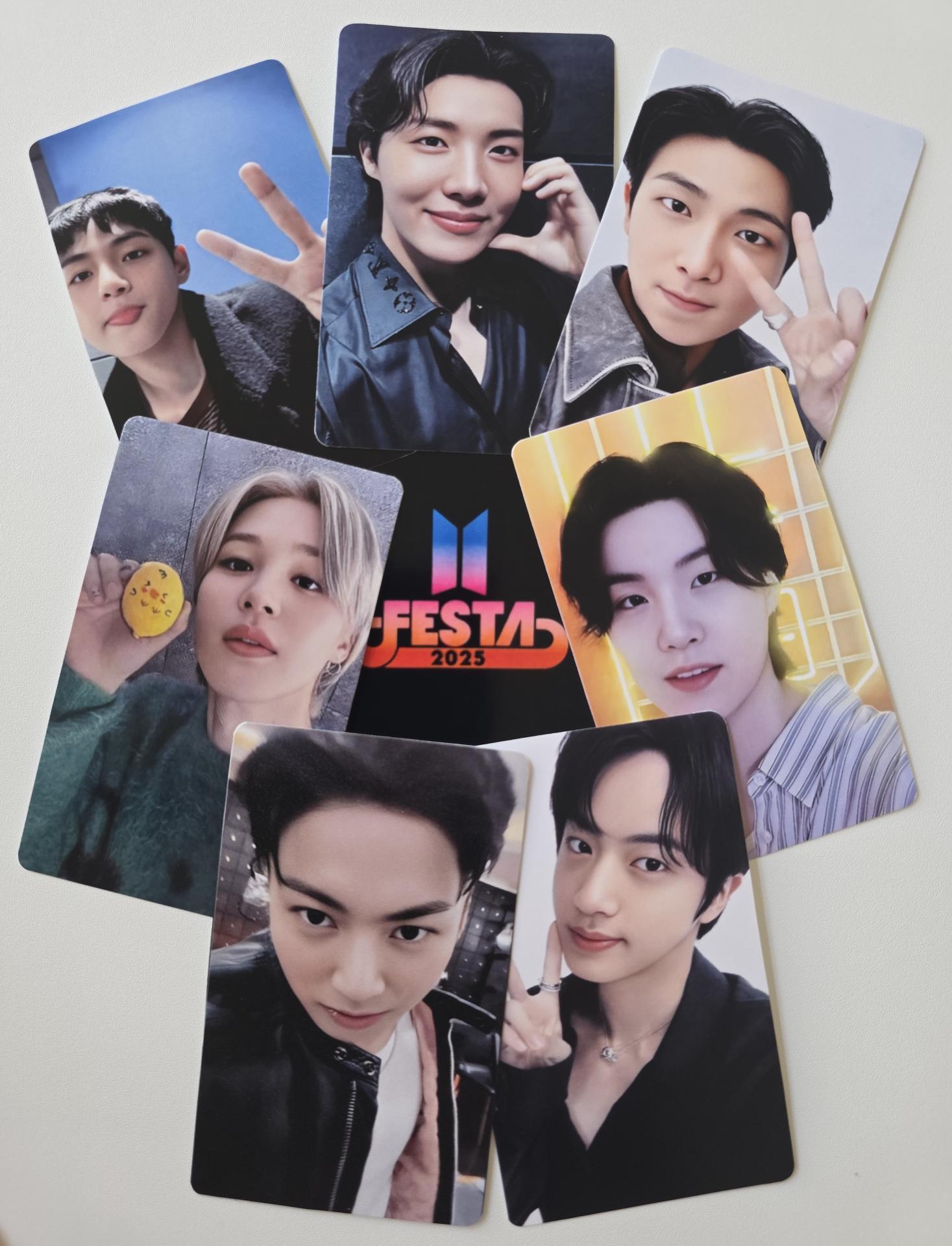 BTS Festa 2025 ARMY Zone Photocards