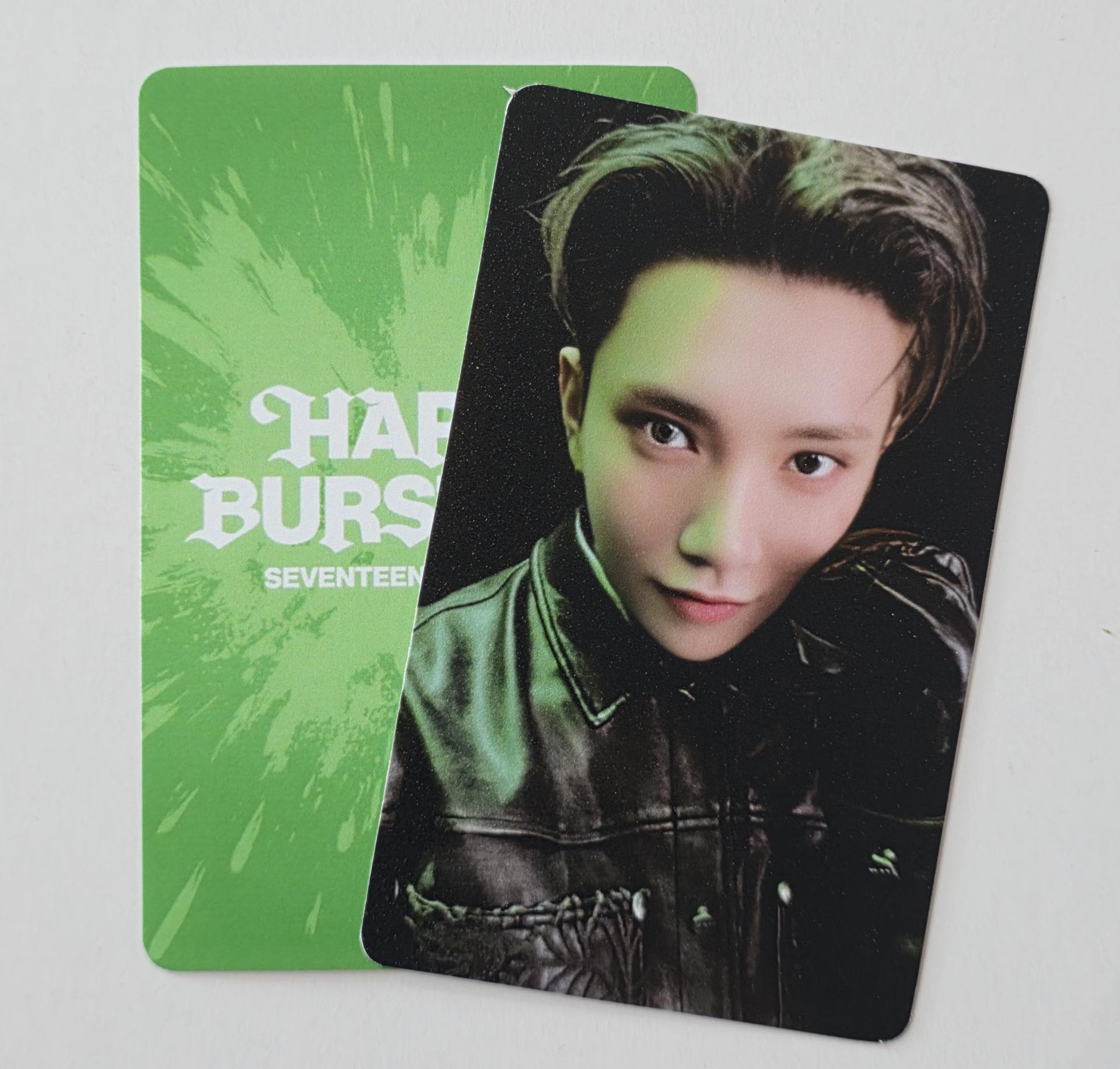 Seventeen WV Burstday Lucky Draw Photocards