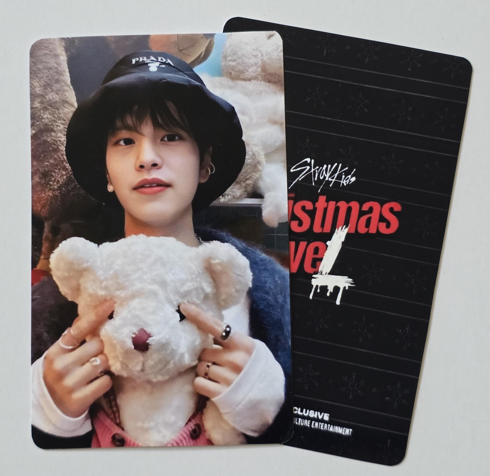 Stray Kids : Seungmin SUBK Christmas Evel Photocards 