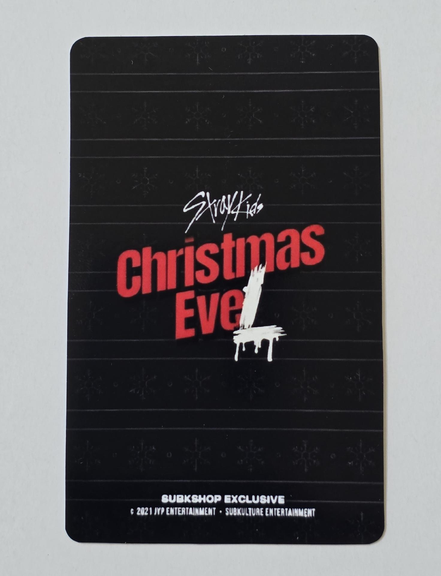Stray Kids : Seungmin SUBK Christmas Evel Photocards 