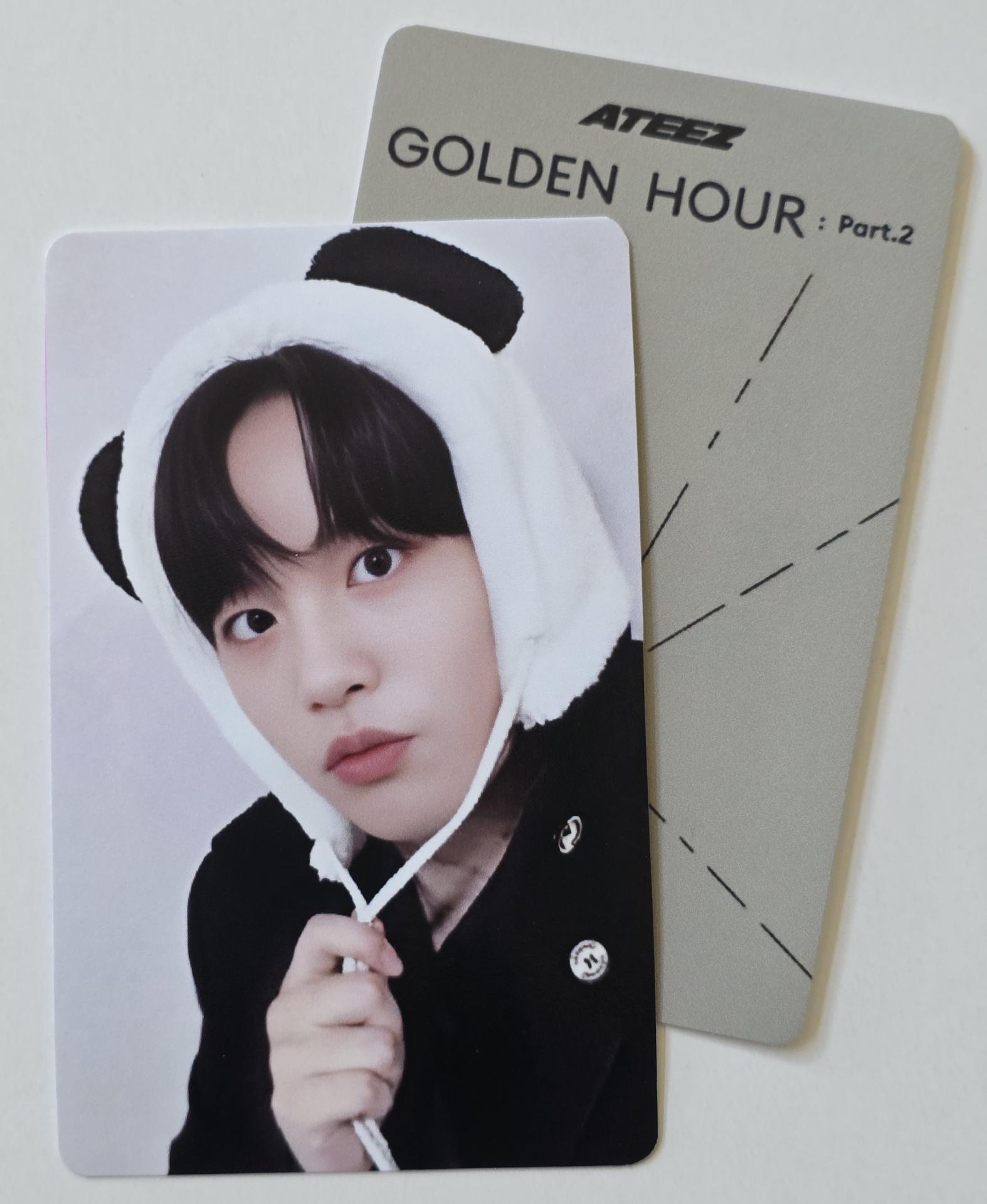 ATEEZ Golden Hour 2 Soundwave Fansign Photocards