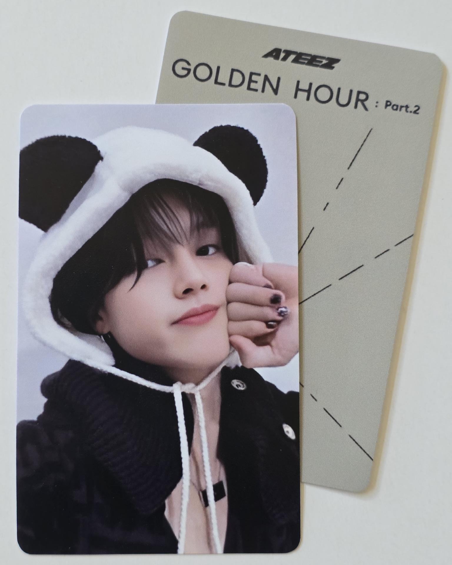 ATEEZ Golden Hour 2 Soundwave Fansign Photocards