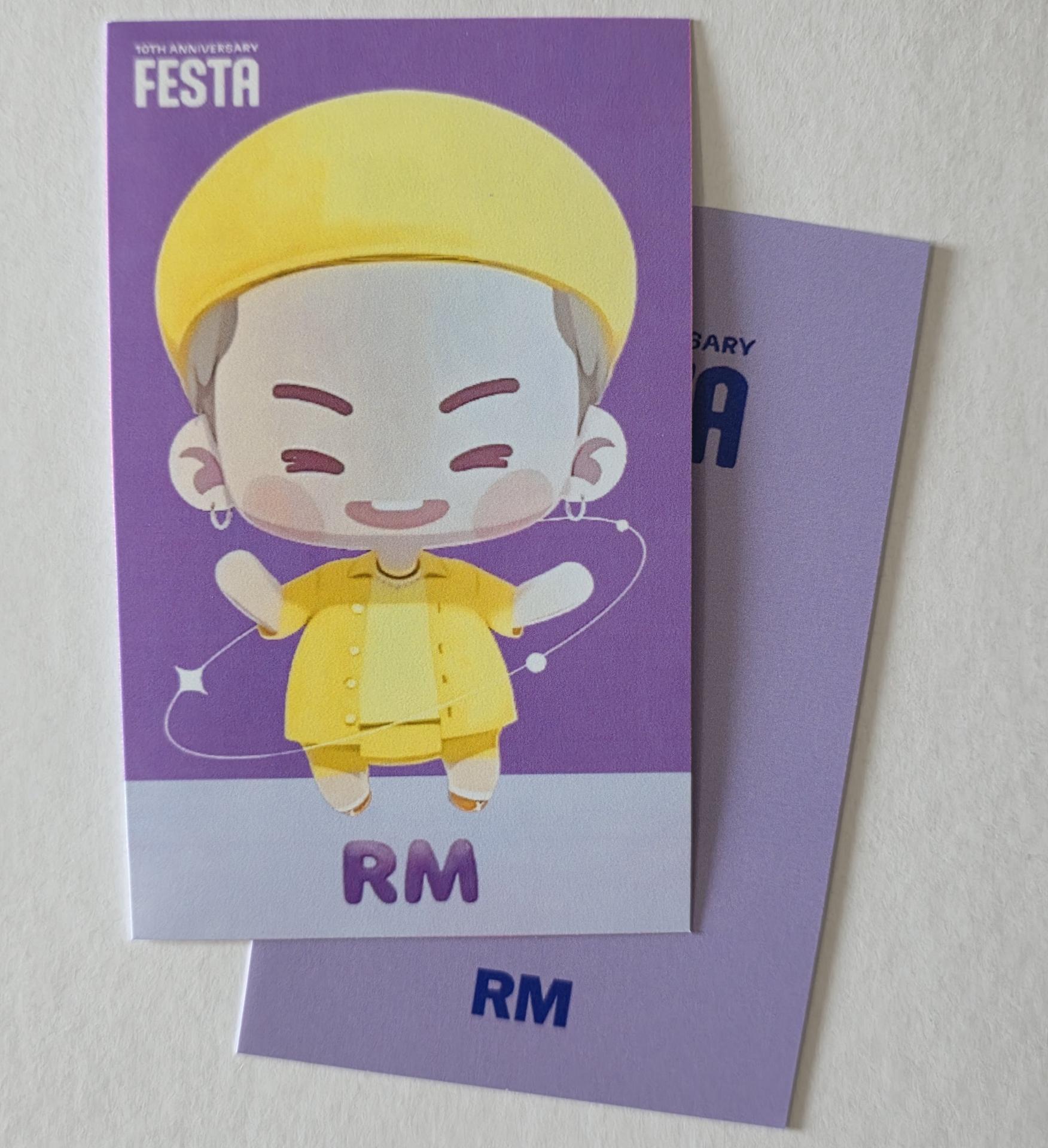 BTS - 2023 Festa ARMY Lounge In the Seom Photocards