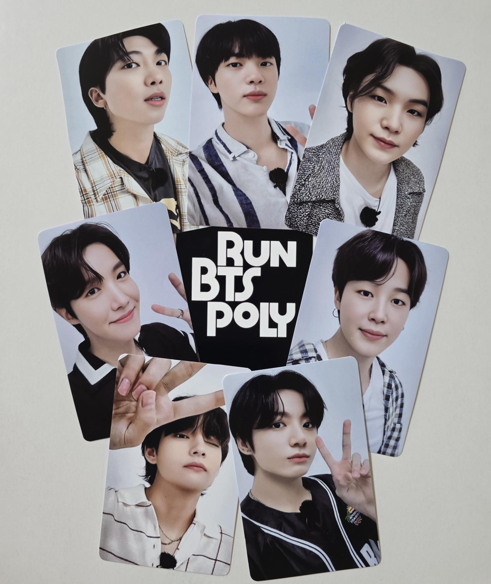 BTS - Run BTS Poly Photocards