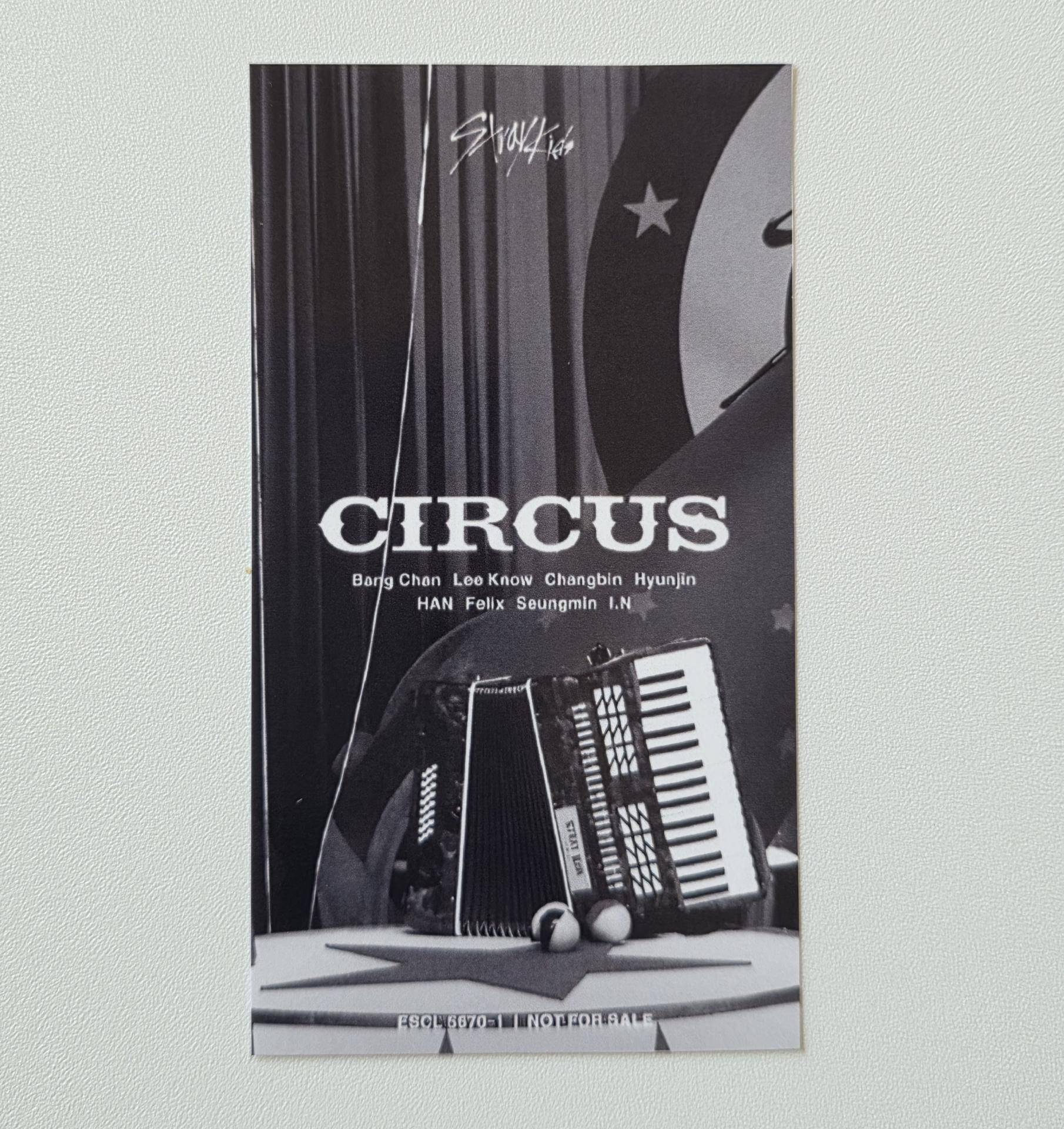 Stray Kids : Felix Circus B Ver. Photocards 