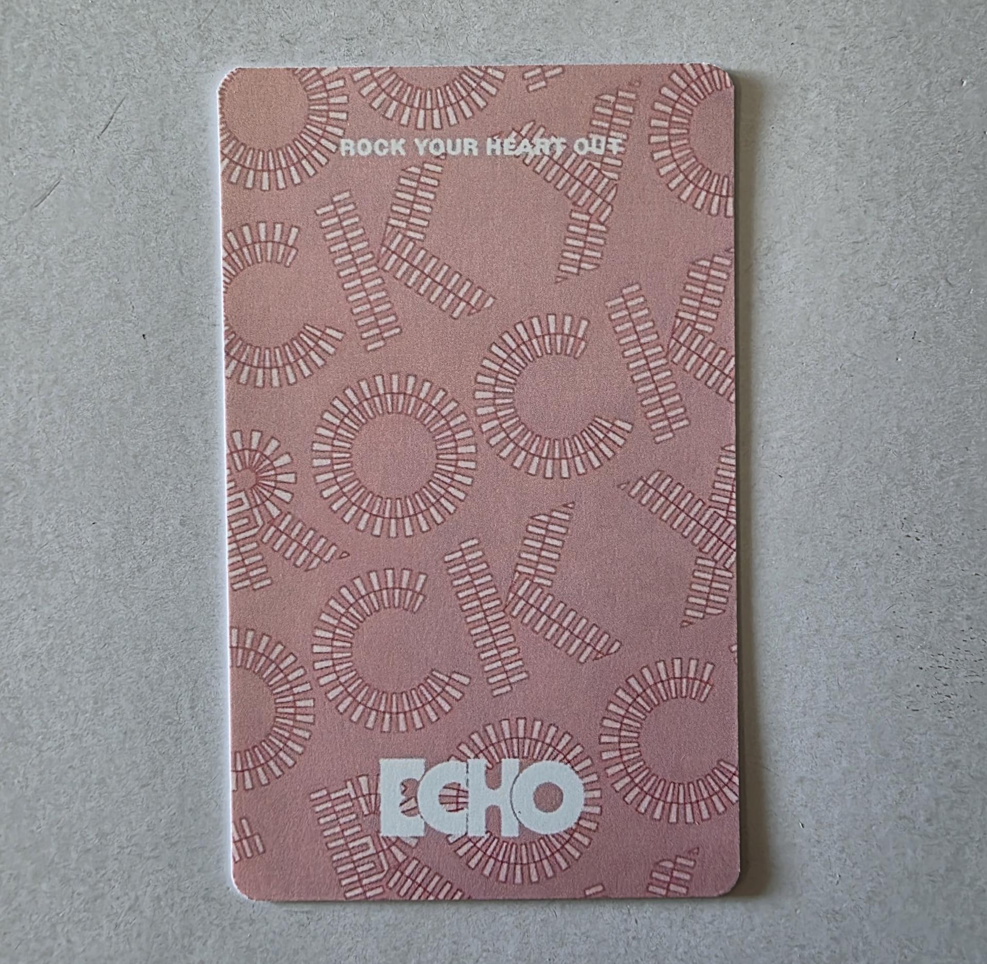 Jin : Echo - UMS Japan Photocards
