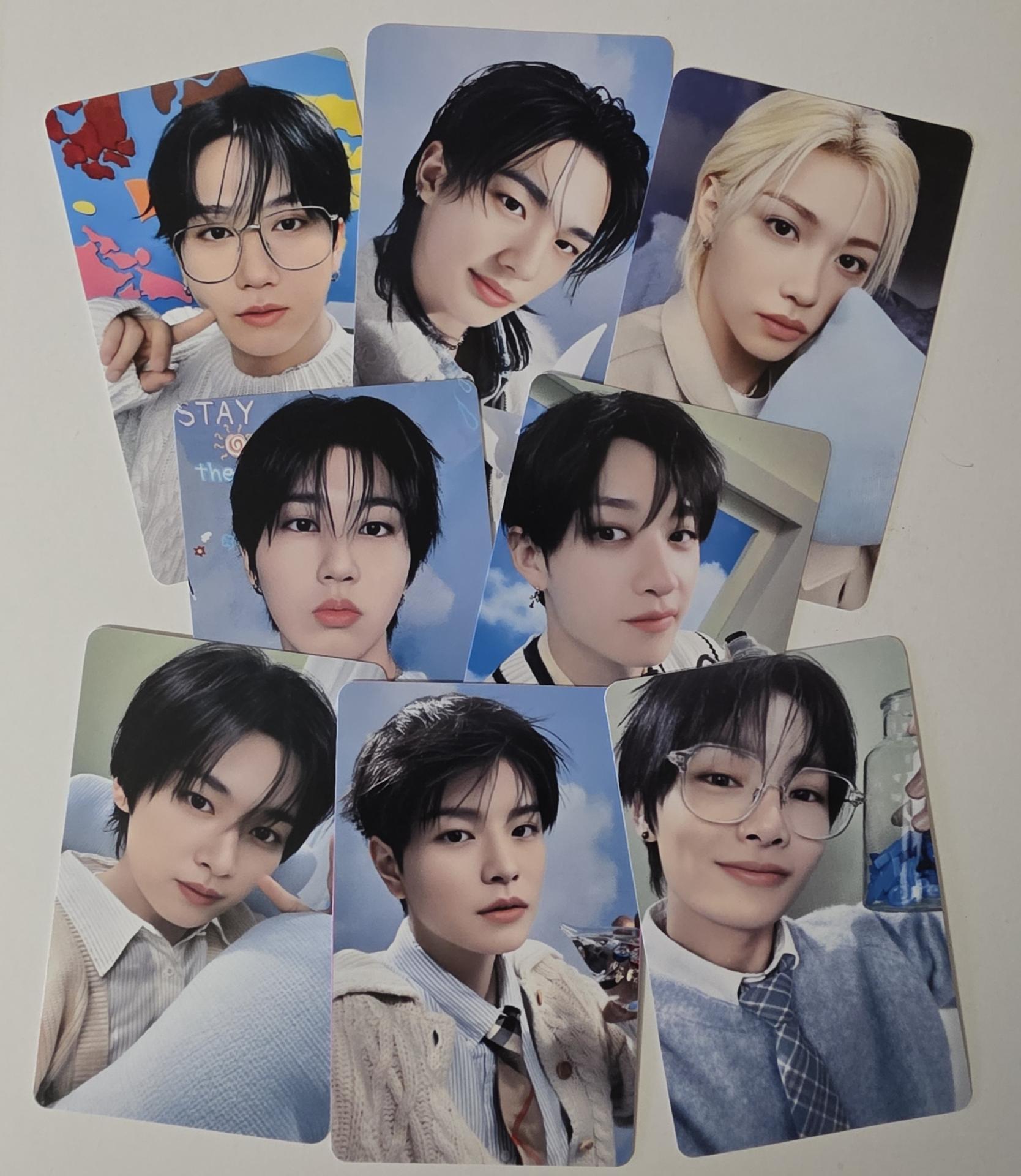STRAY KIDS : Over the Rain 5th Stay Fan Kit Photocards