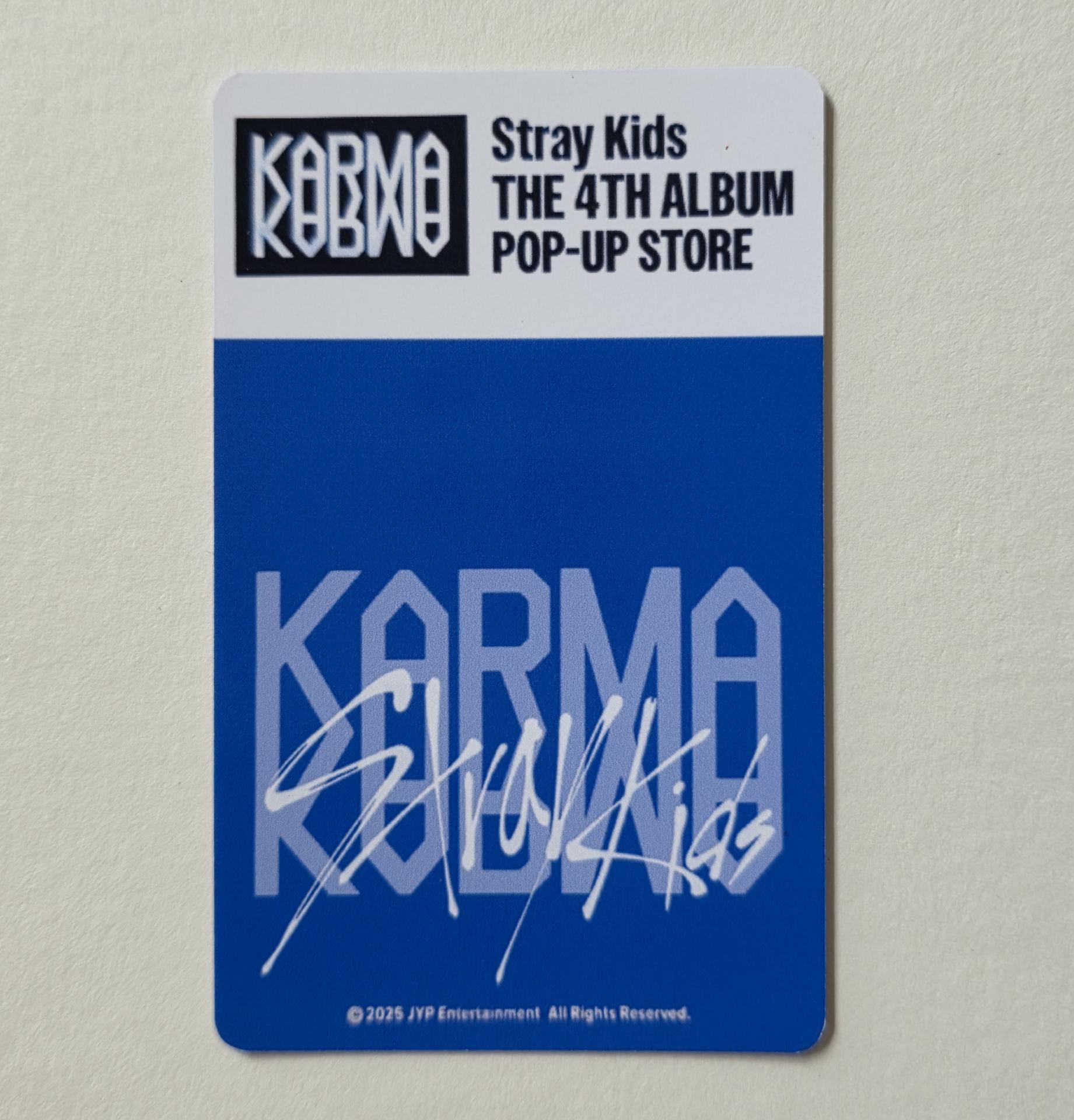 Stray Kids : Karma  - Soundwave Pop UP LD Hyunlix Unit Photocards
