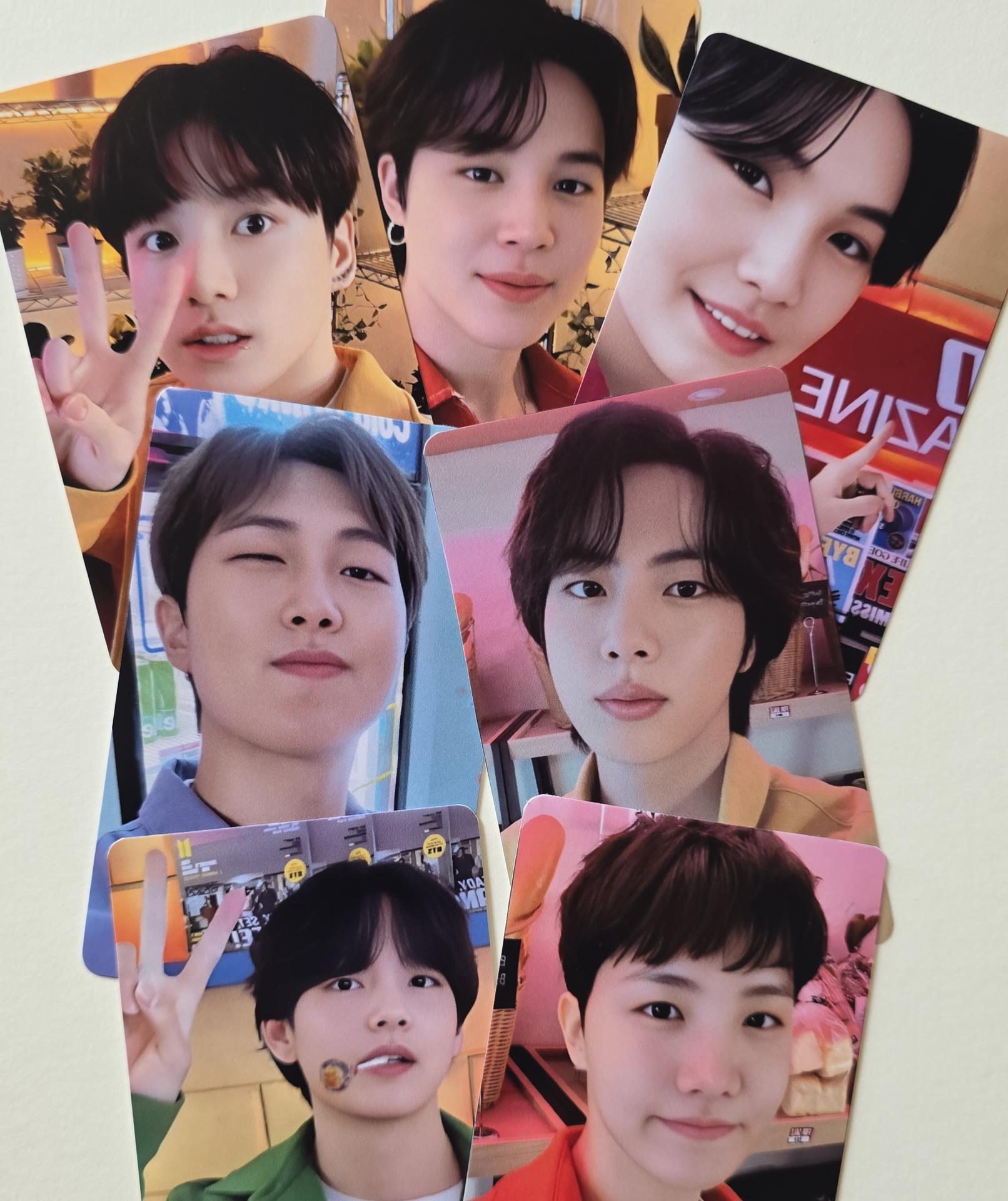 BTS - Permission To Dance On Stage Live - WV Global Photocards