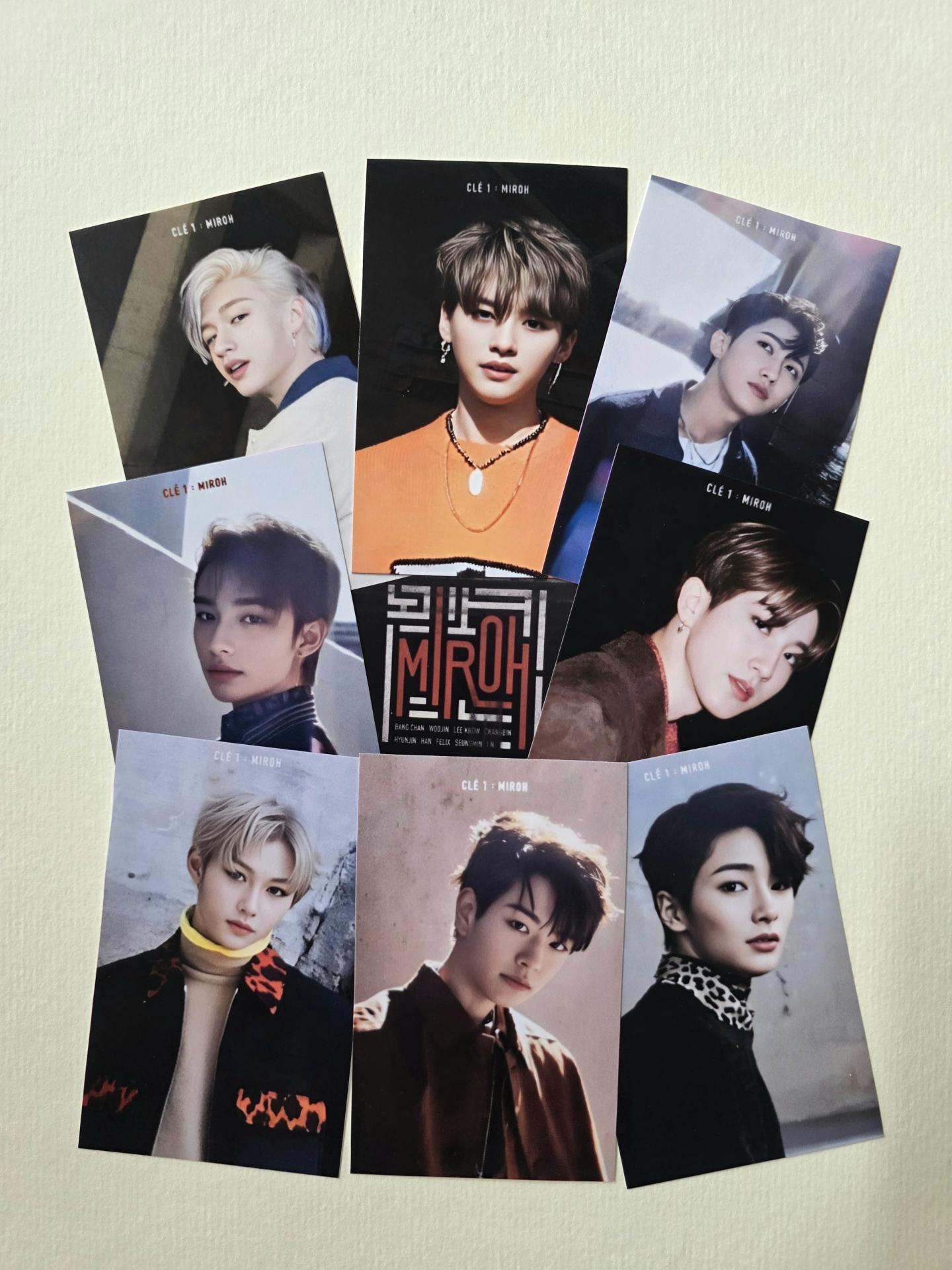 Stray Kids - Cle 1 Miroh Limited Version Photocards | Stay DeLulu!