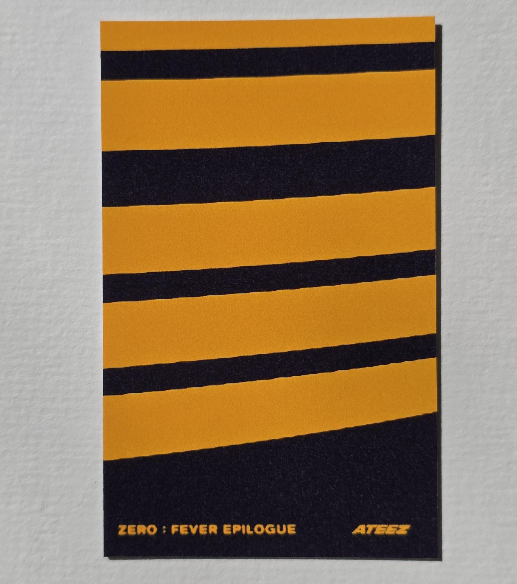 ATEEZ : Mingi - Zero Fever Photocards 