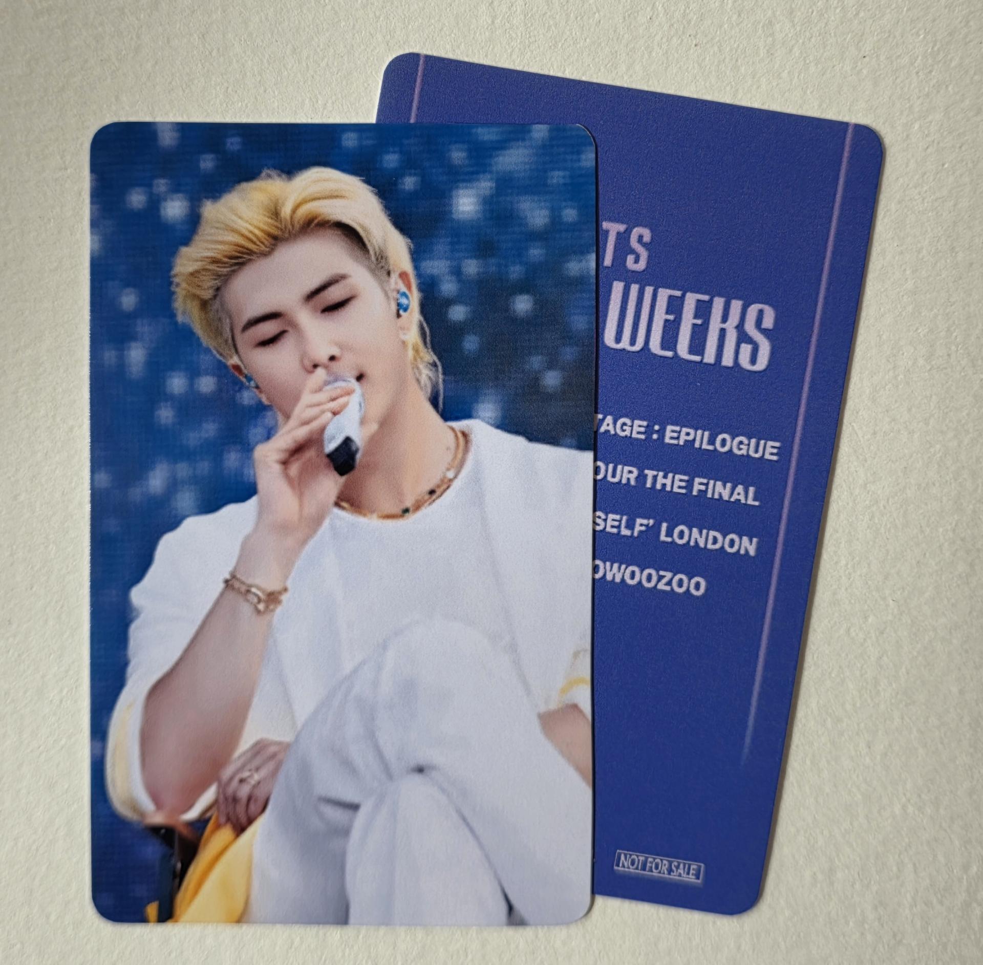 BTS - Movie Weeks Photocards