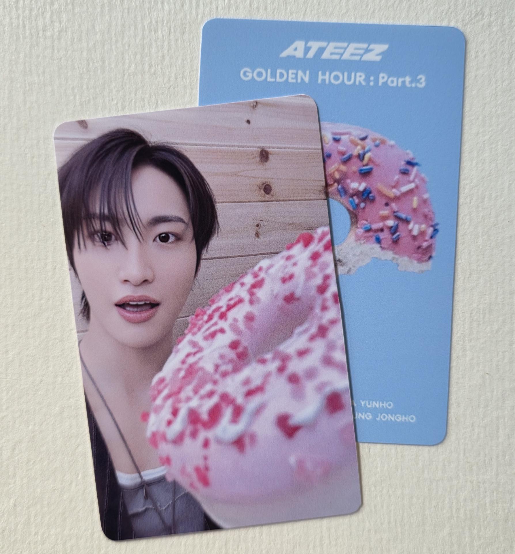 ATEEZ : Golden Hour 3 - Toktoq Donut POB Photocards